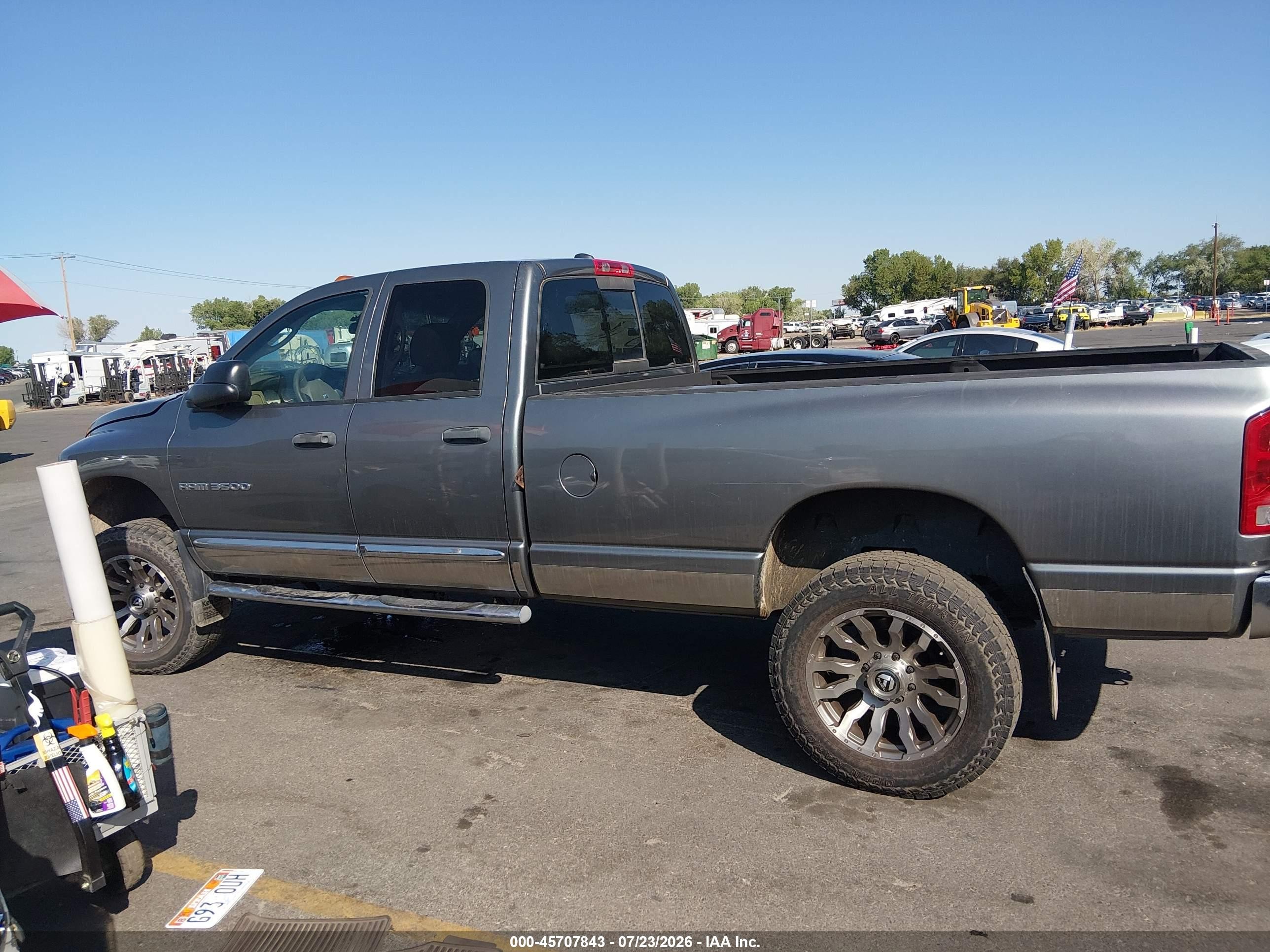 2005 Dodge Ram 3500 Slt/laramie Серебряный vin: 3D7LS38C75G775427