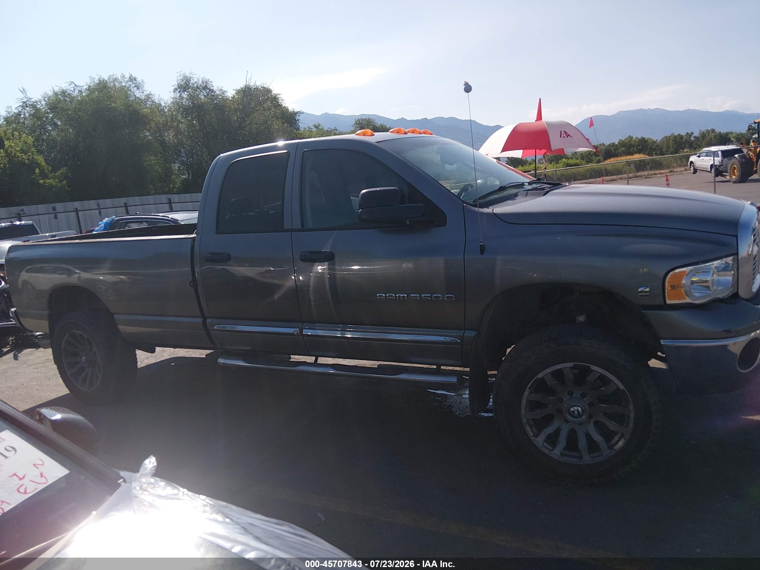 2005 Dodge Ram 3500 Slt/laramie Серебряный vin: 3D7LS38C75G775427