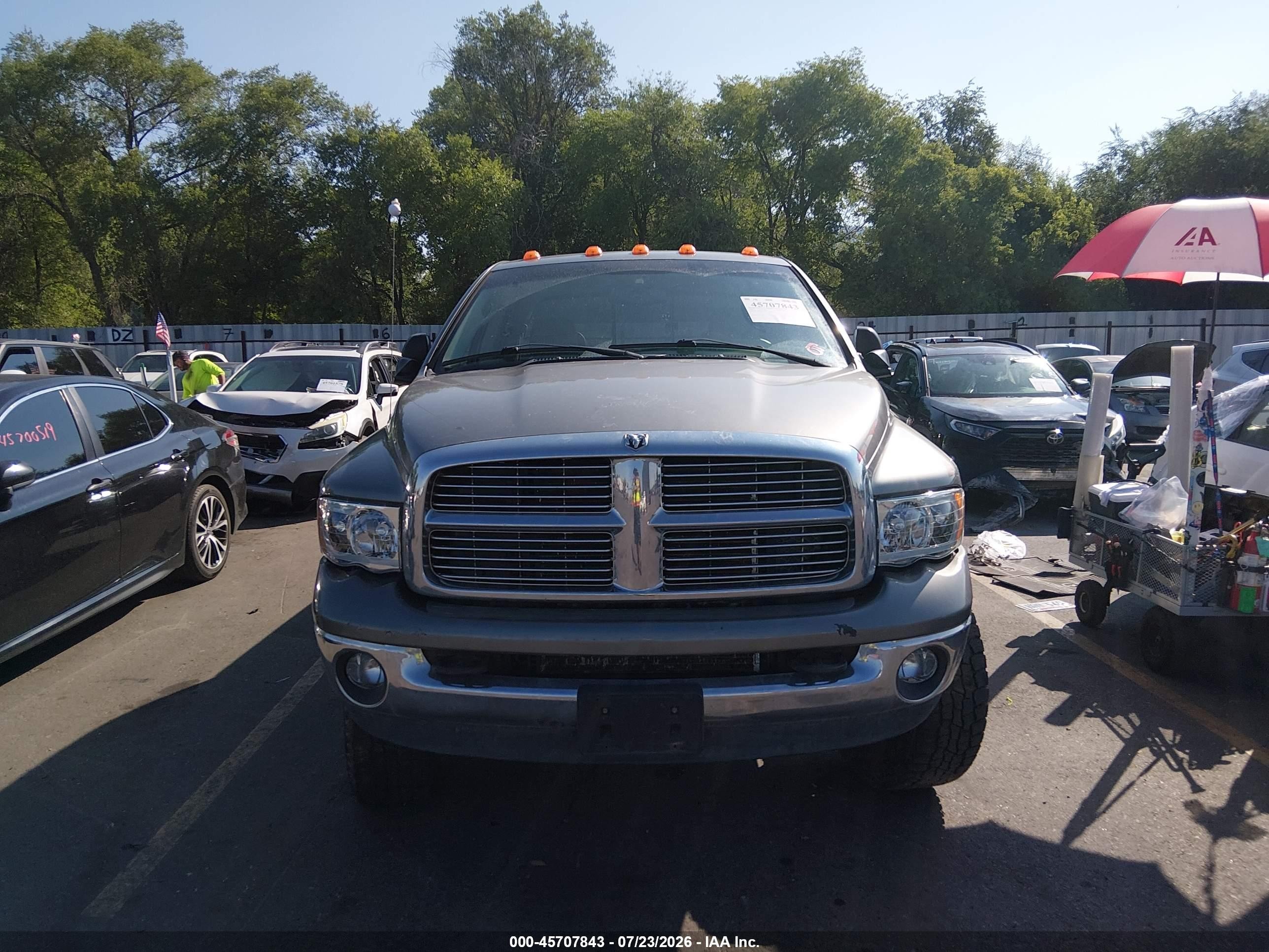 2005 Dodge Ram 3500 Slt/laramie Серебряный vin: 3D7LS38C75G775427