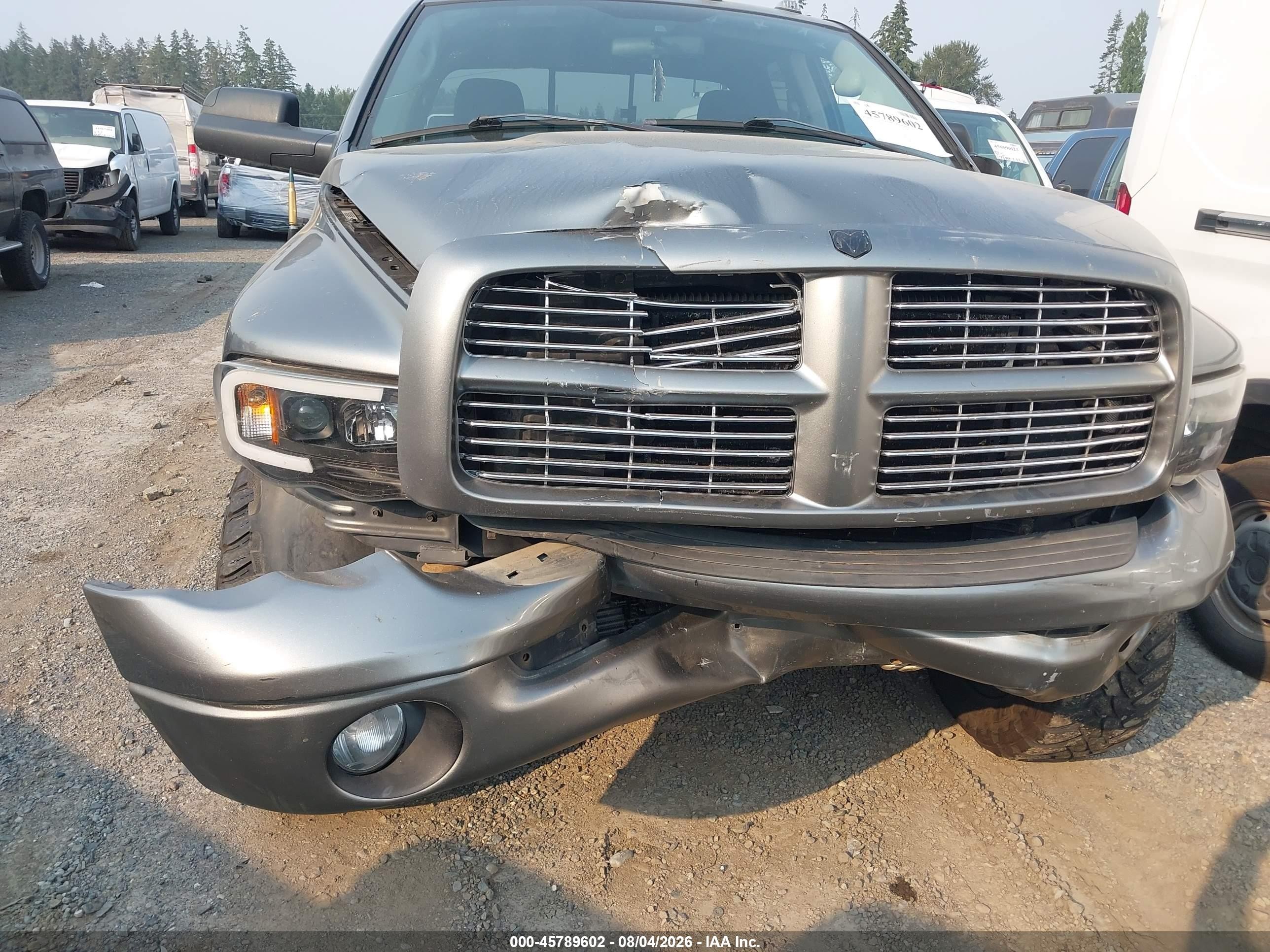 2005 Dodge Ram 3500 Slt/laramie Серый vin: 3D7LS38C85G722526