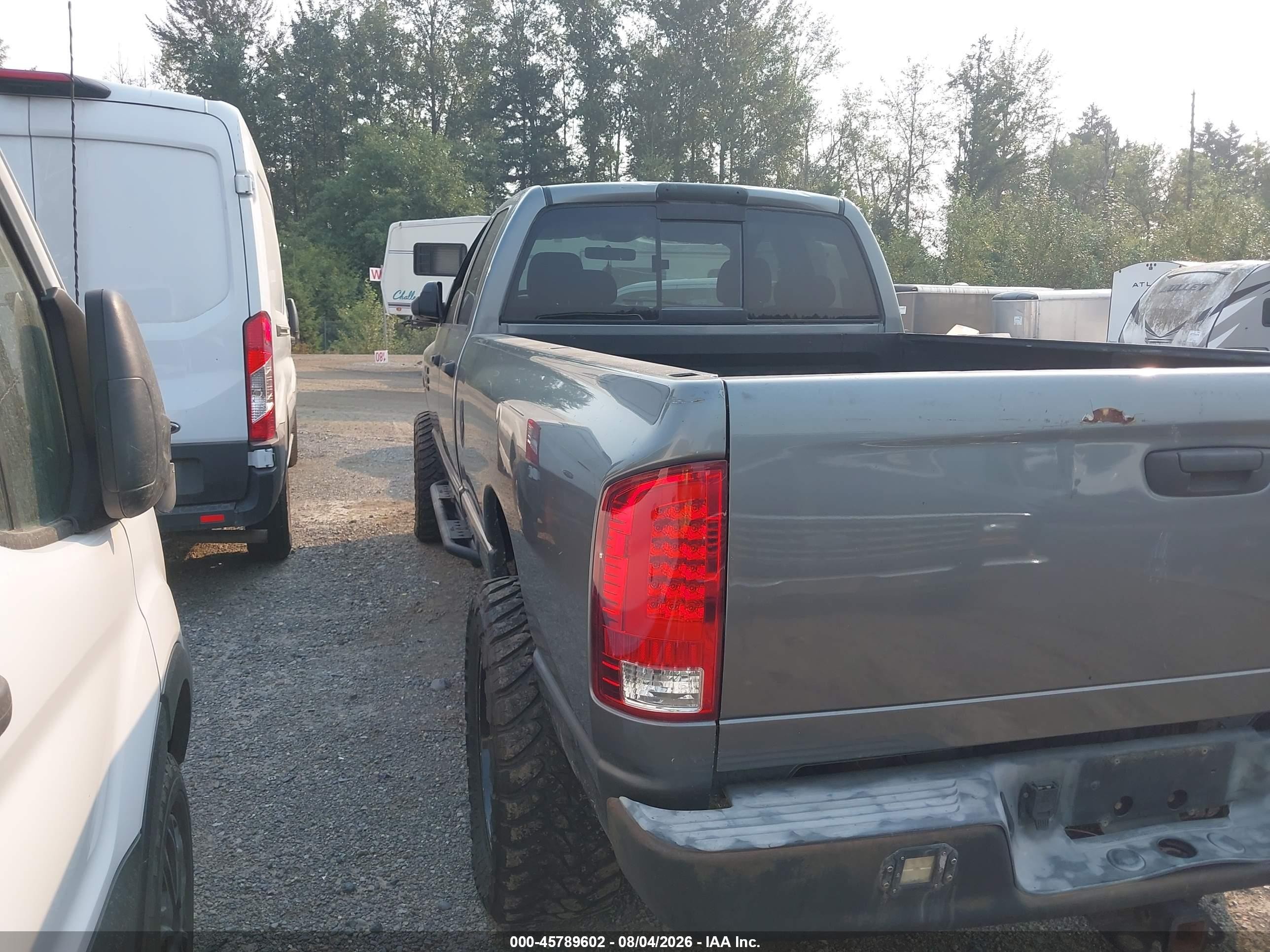 2005 Dodge Ram 3500 Slt/laramie Серый vin: 3D7LS38C85G722526