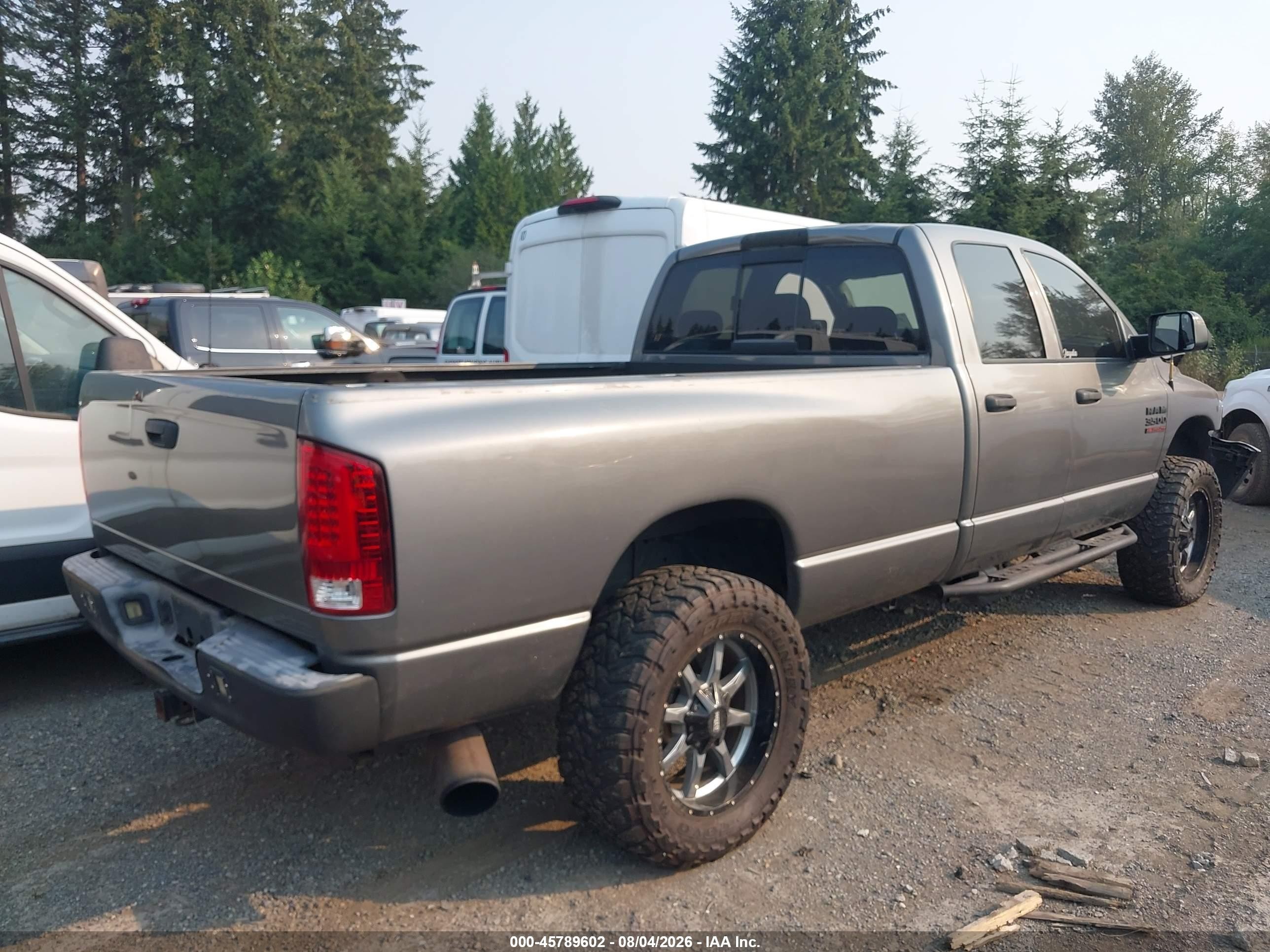 2005 Dodge Ram 3500 Slt/laramie Серый vin: 3D7LS38C85G722526
