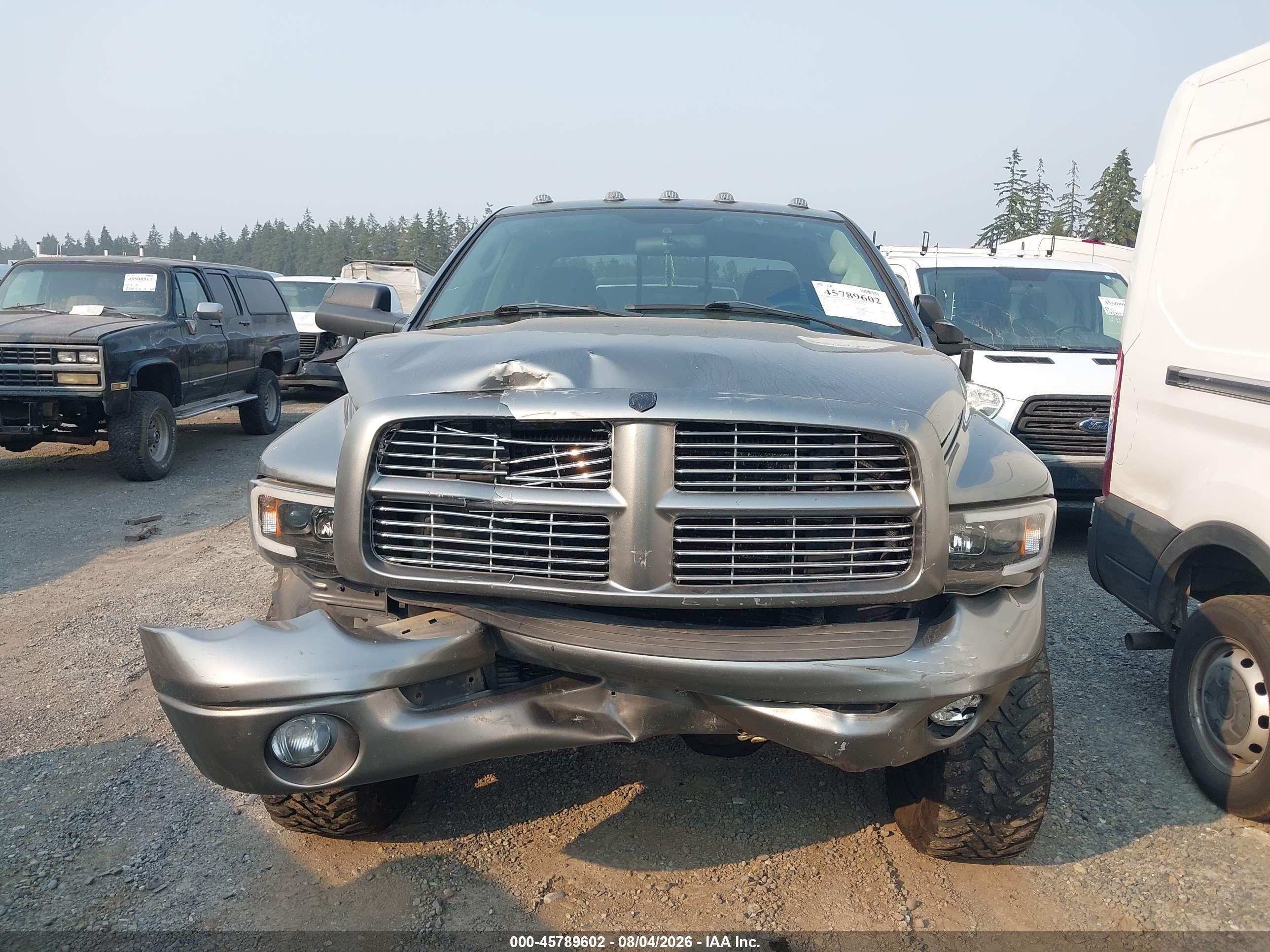 2005 Dodge Ram 3500 Slt/laramie Серый vin: 3D7LS38C85G722526