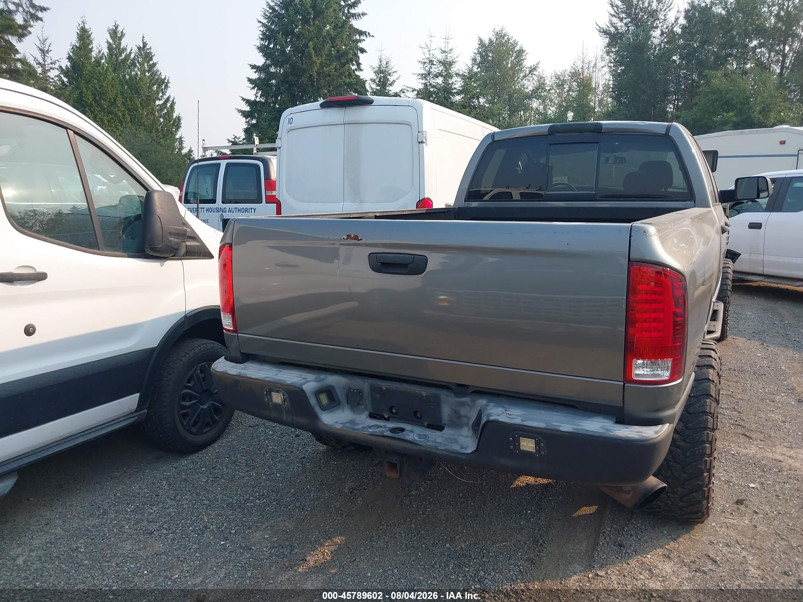 2005 Dodge Ram 3500 Slt/laramie Серый vin: 3D7LS38C85G722526
