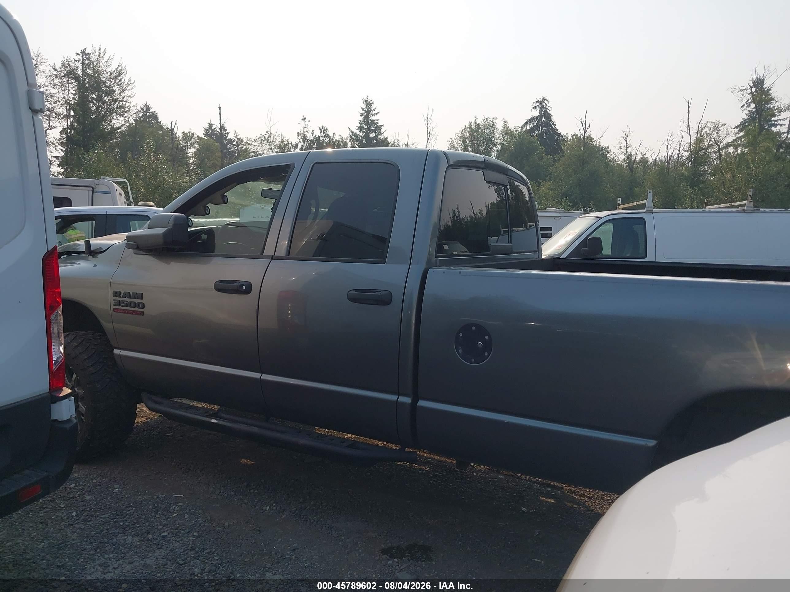 2005 Dodge Ram 3500 Slt/laramie Серый vin: 3D7LS38C85G722526