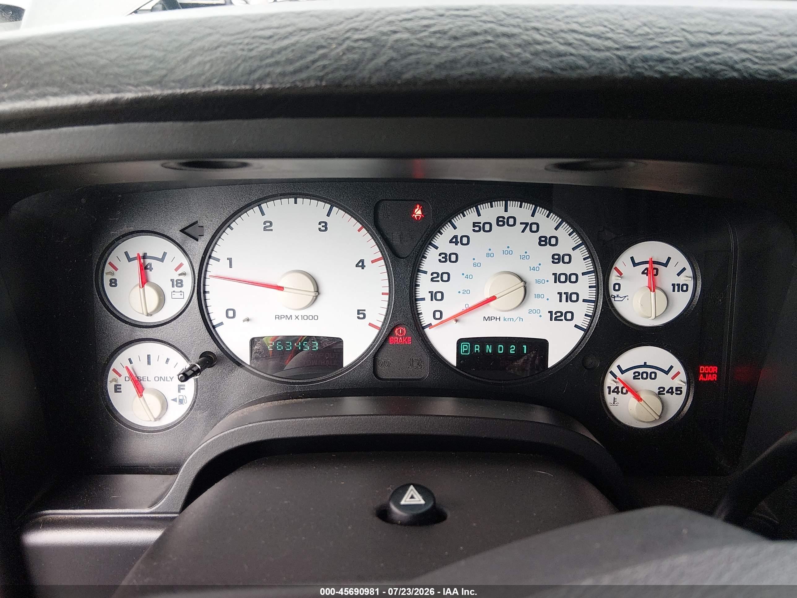 2005 Dodge Ram 3500 Slt/laramie Gray vin: 3D7LS38C95G827267