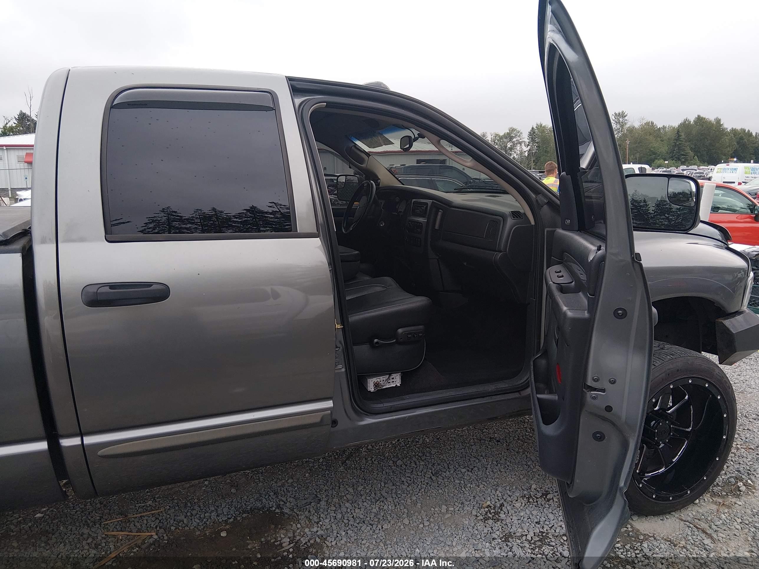 2005 Dodge Ram 3500 Slt/laramie Gray vin: 3D7LS38C95G827267