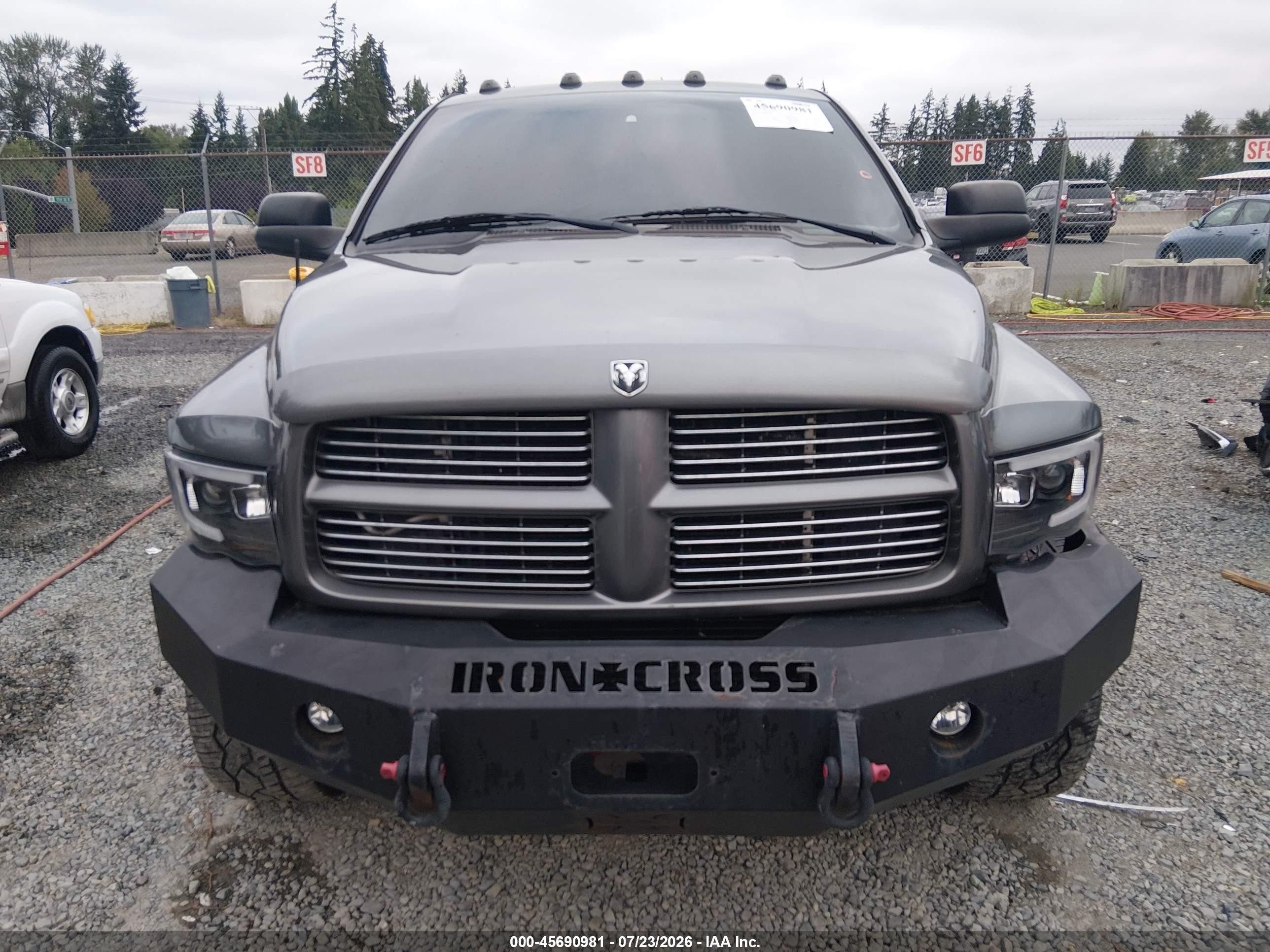 2005 Dodge Ram 3500 Slt/laramie Gray vin: 3D7LS38C95G827267