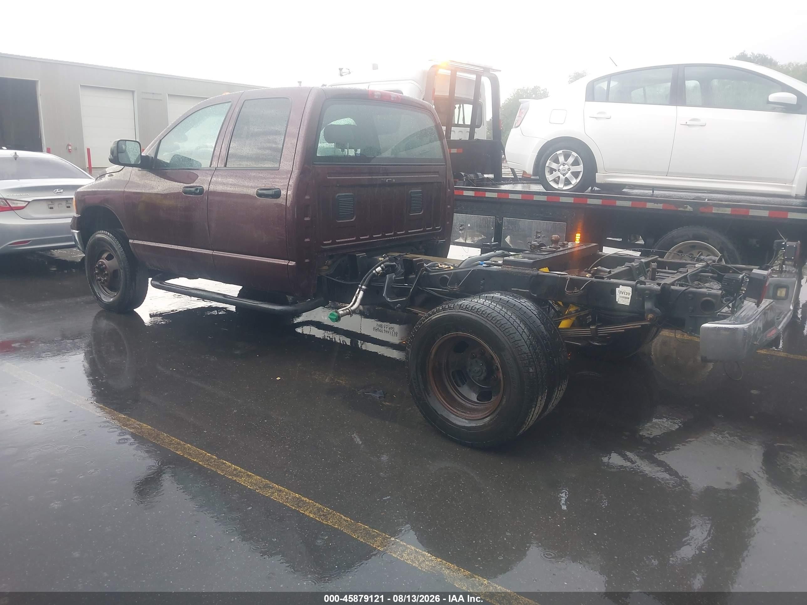 2005 Dodge Ram 3500 Slt/laramie Maroon vin: 3D7LS38CX5G753342
