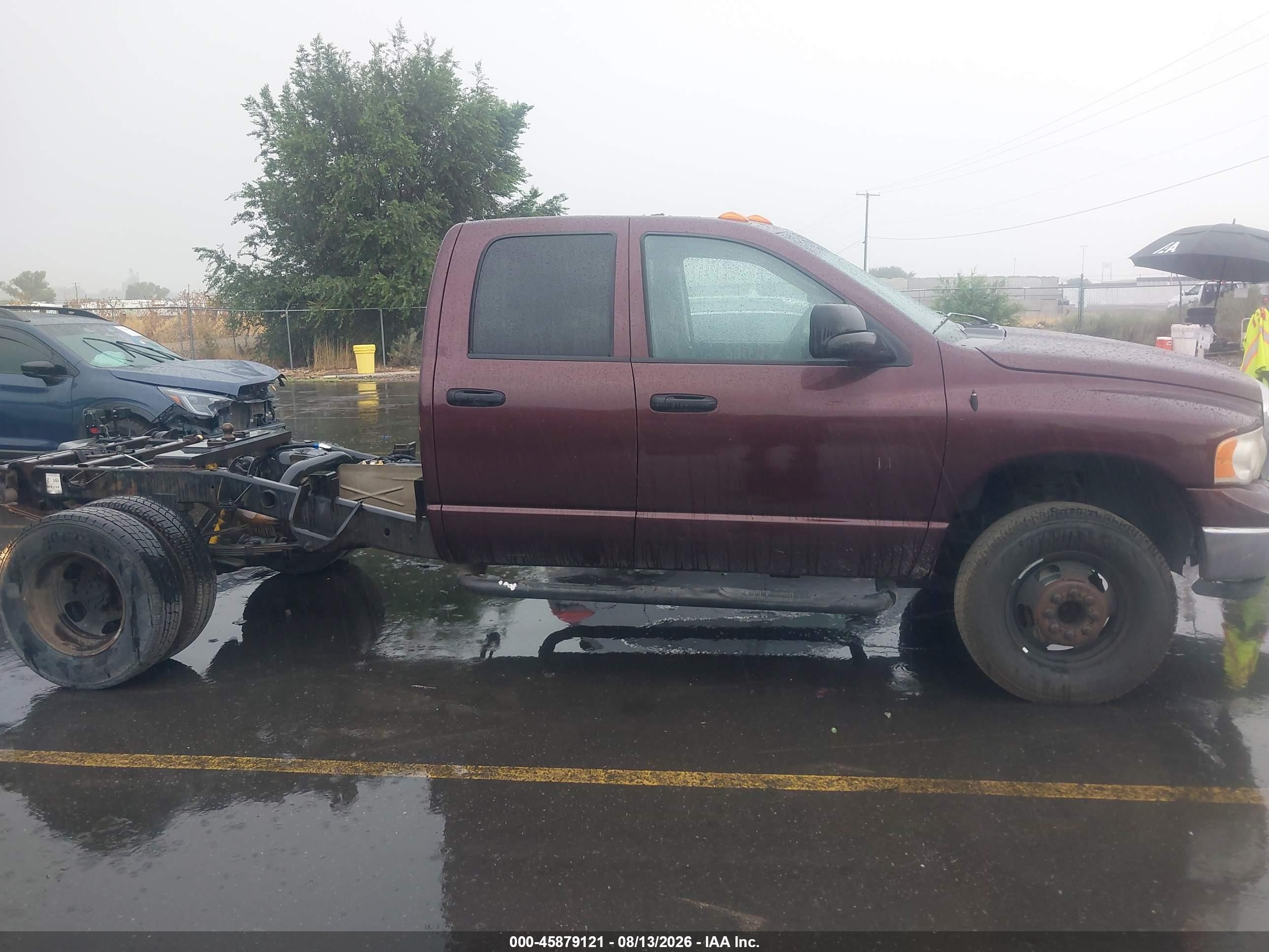 2005 Dodge Ram 3500 Slt/laramie Maroon vin: 3D7LS38CX5G753342