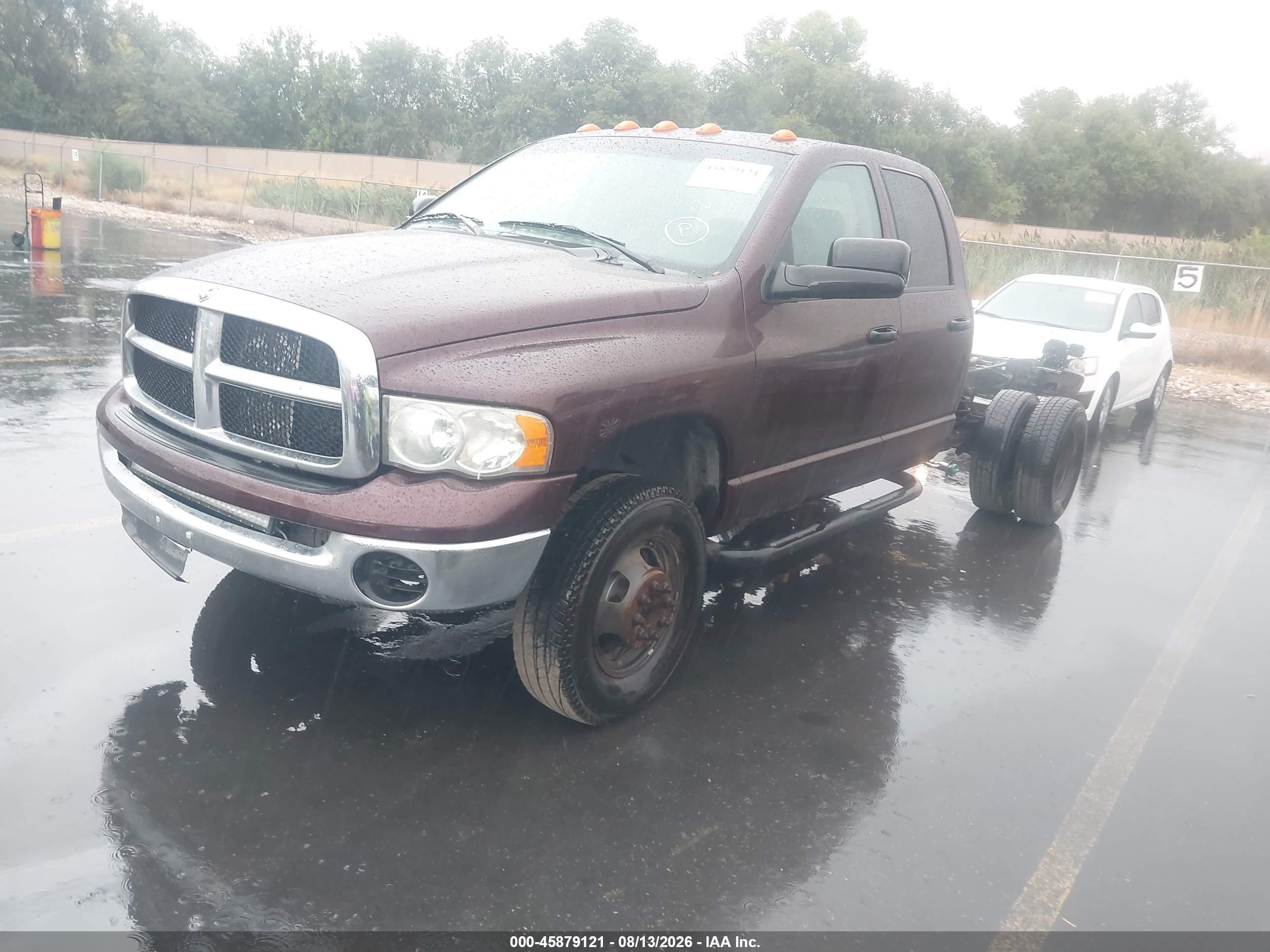 2005 Dodge Ram 3500 Slt/laramie Maroon vin: 3D7LS38CX5G753342