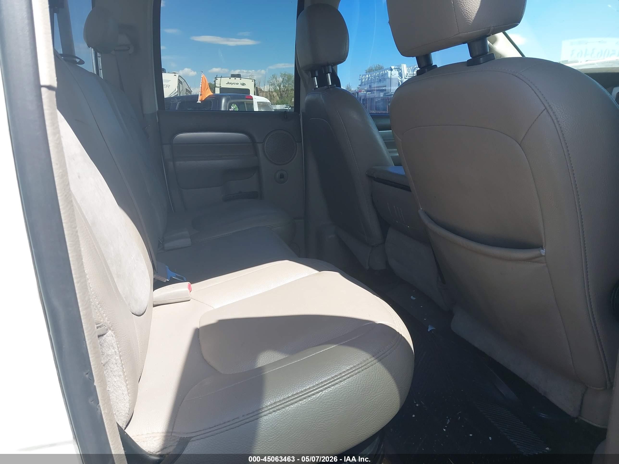 2005 Dodge Ram 3500 Slt/laramie White vin: 3D7LS38CX5G821266