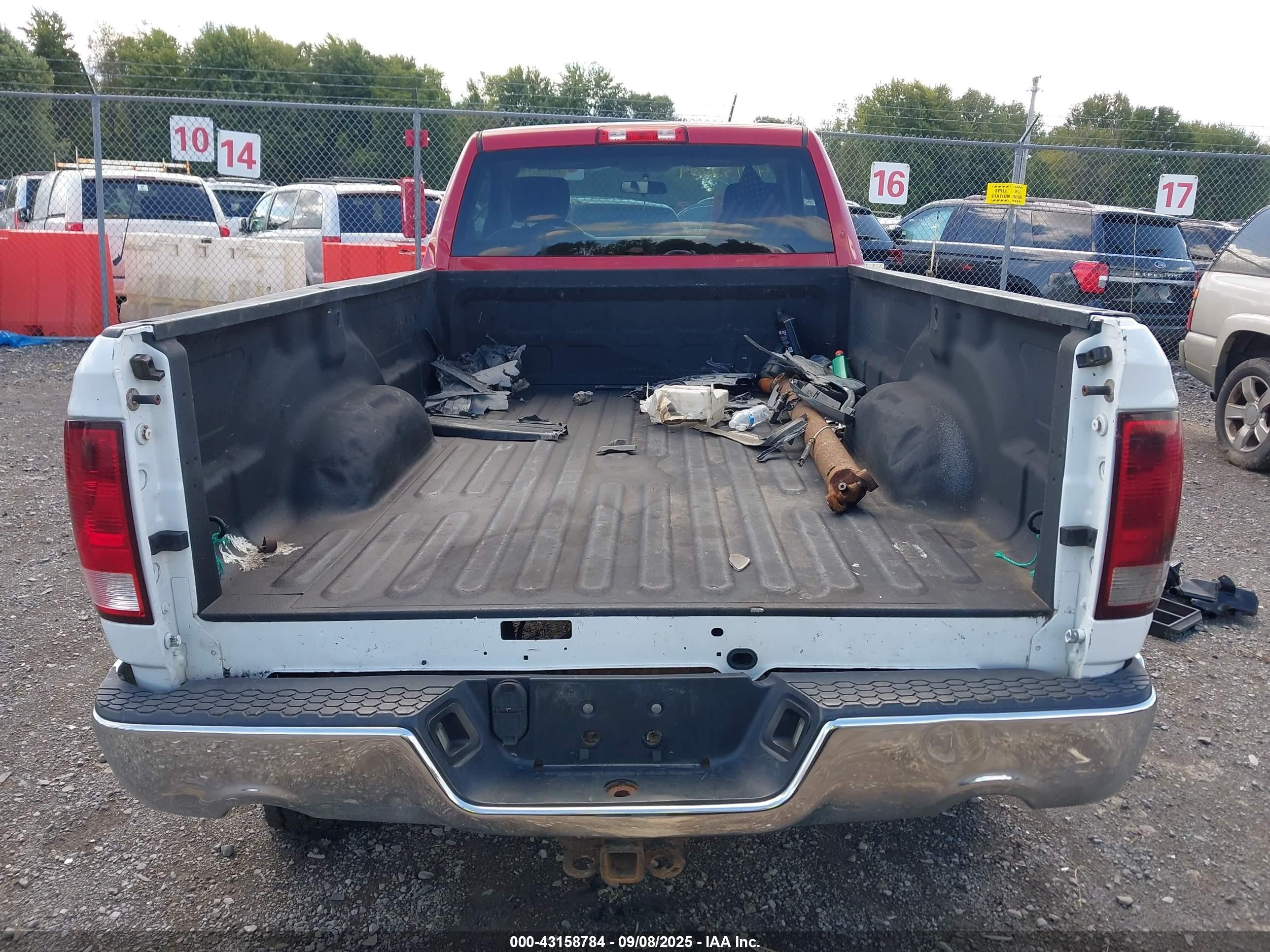 2011 Ram Ram 2500 St Красный vin: 3D7LT2ET0BG630916