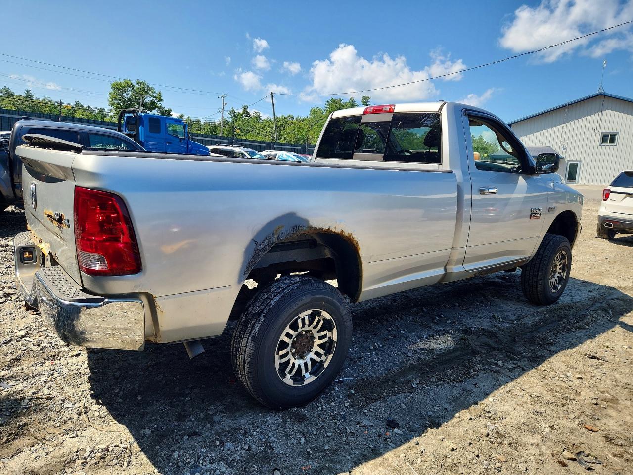 2010 Dodge Ram 2500 Silver vin: 3D7LT2ET9AG166524
