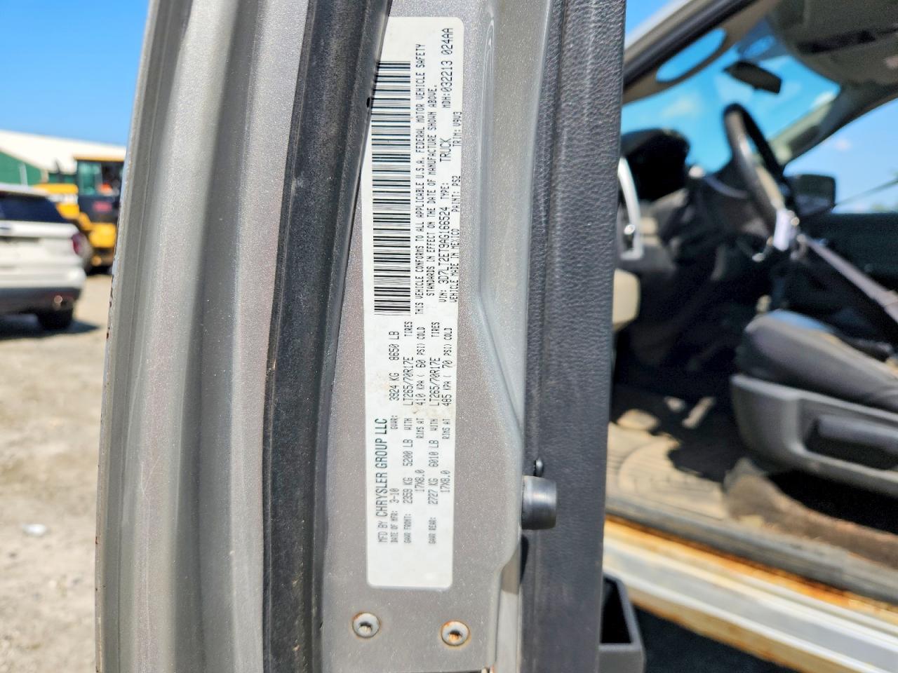 2010 Dodge Ram 2500 Silver vin: 3D7LT2ET9AG166524