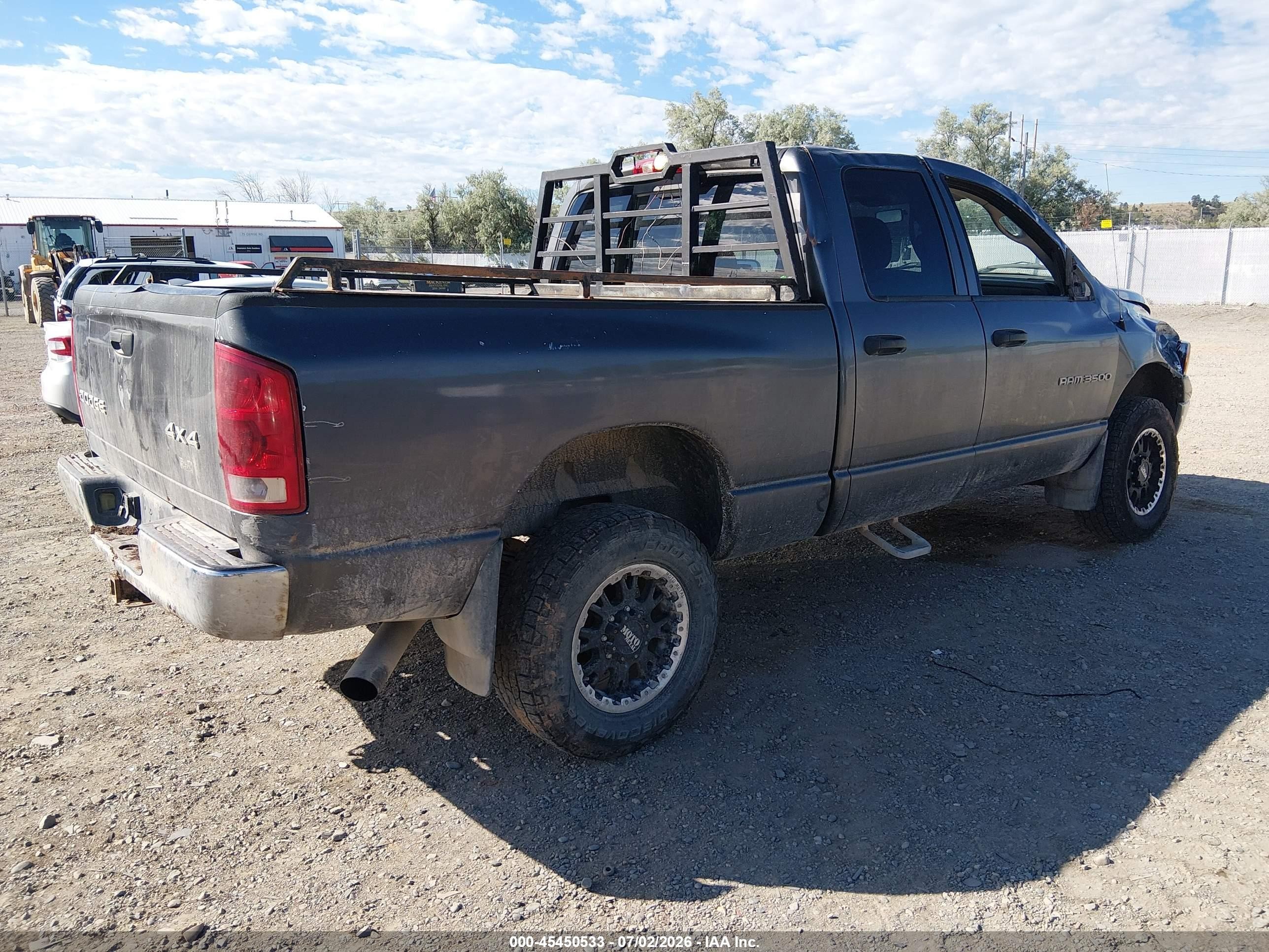 2003 Dodge Ram 3500 Slt/laramie/st Gray vin: 3D7LU38C73G718166