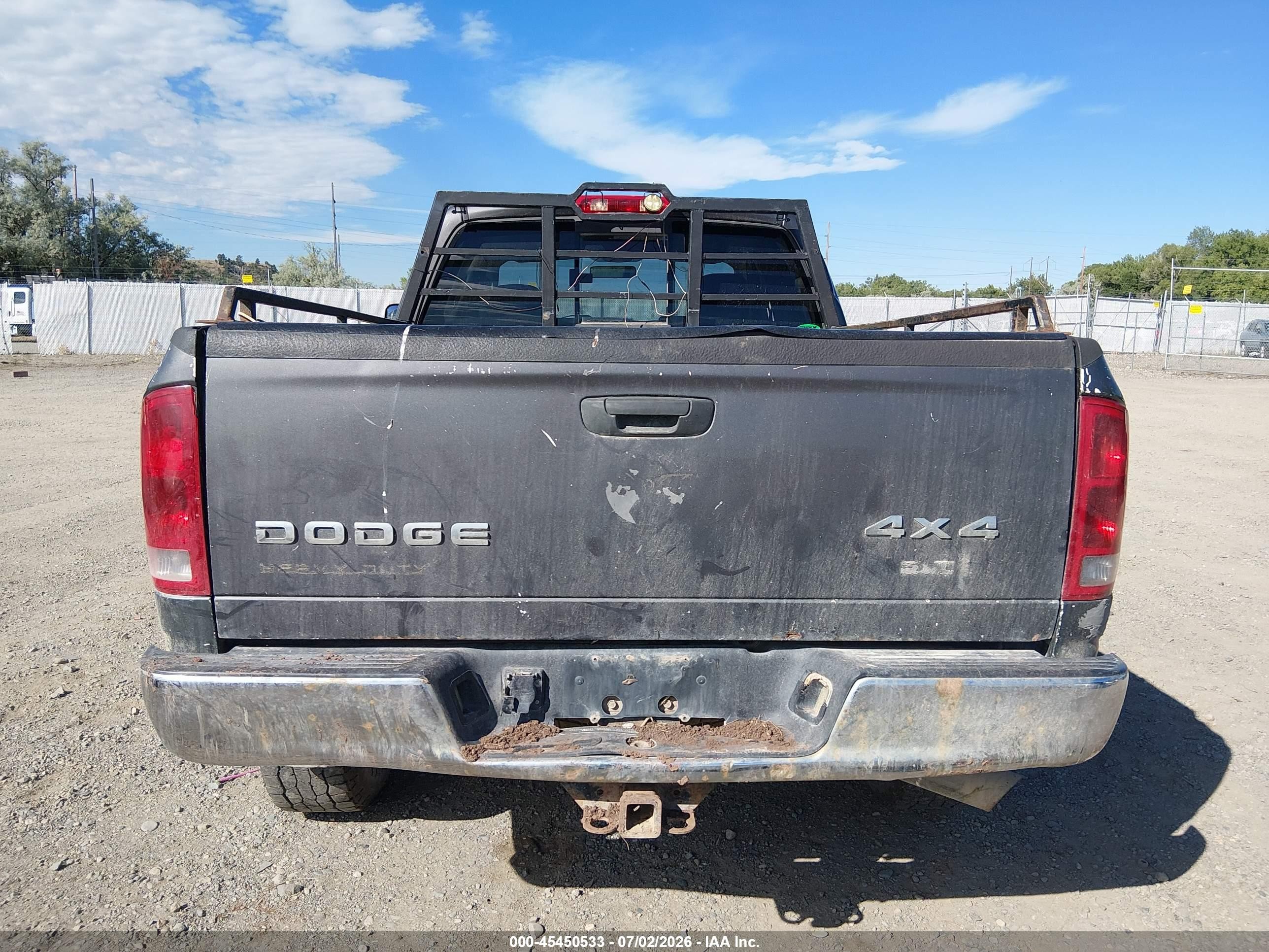 2003 Dodge Ram 3500 Slt/laramie/st Gray vin: 3D7LU38C73G718166