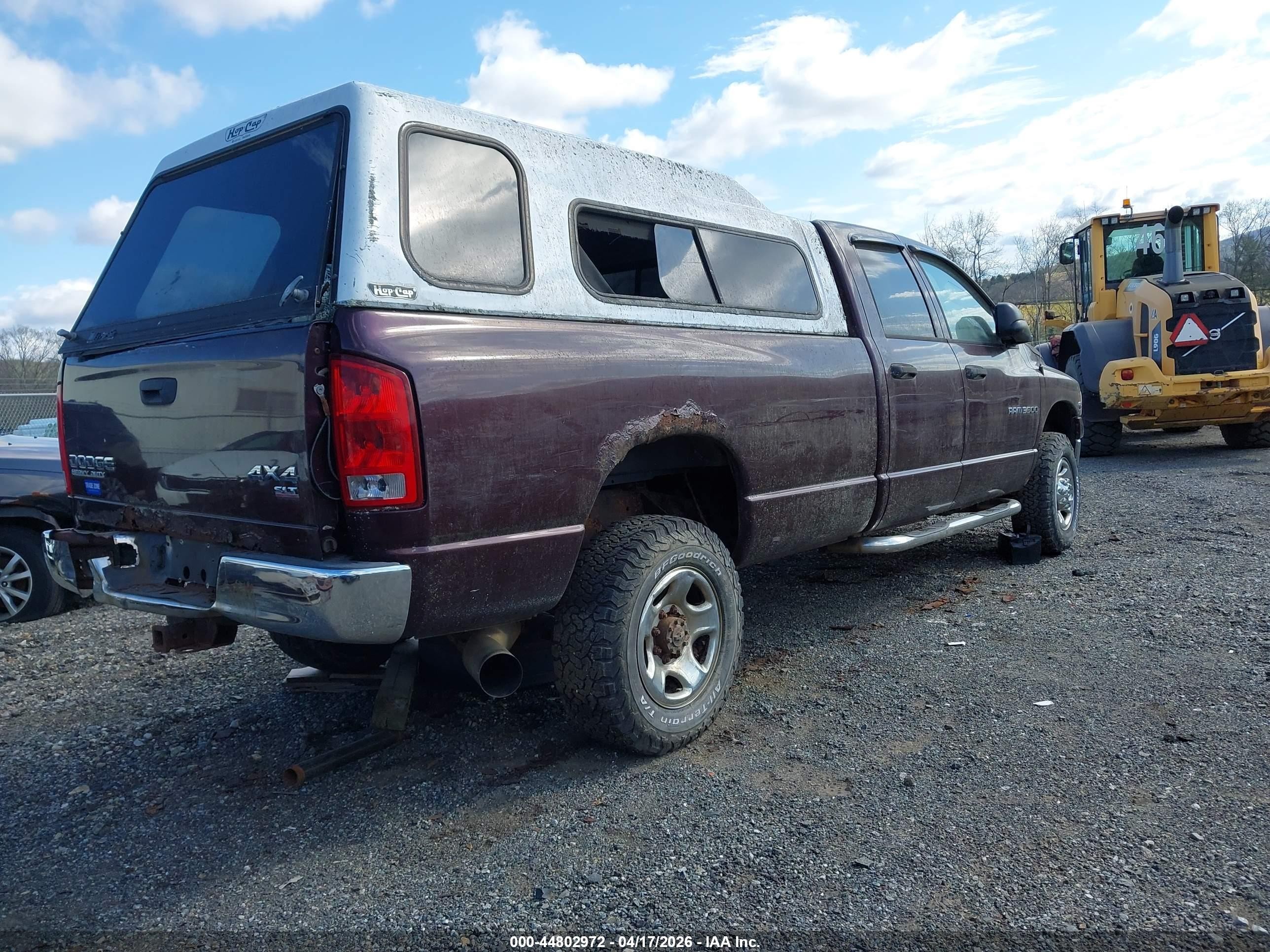 2004 Dodge Ram 3500 Slt/laramie Burgundy vin: 3D7LU38C94G100736
