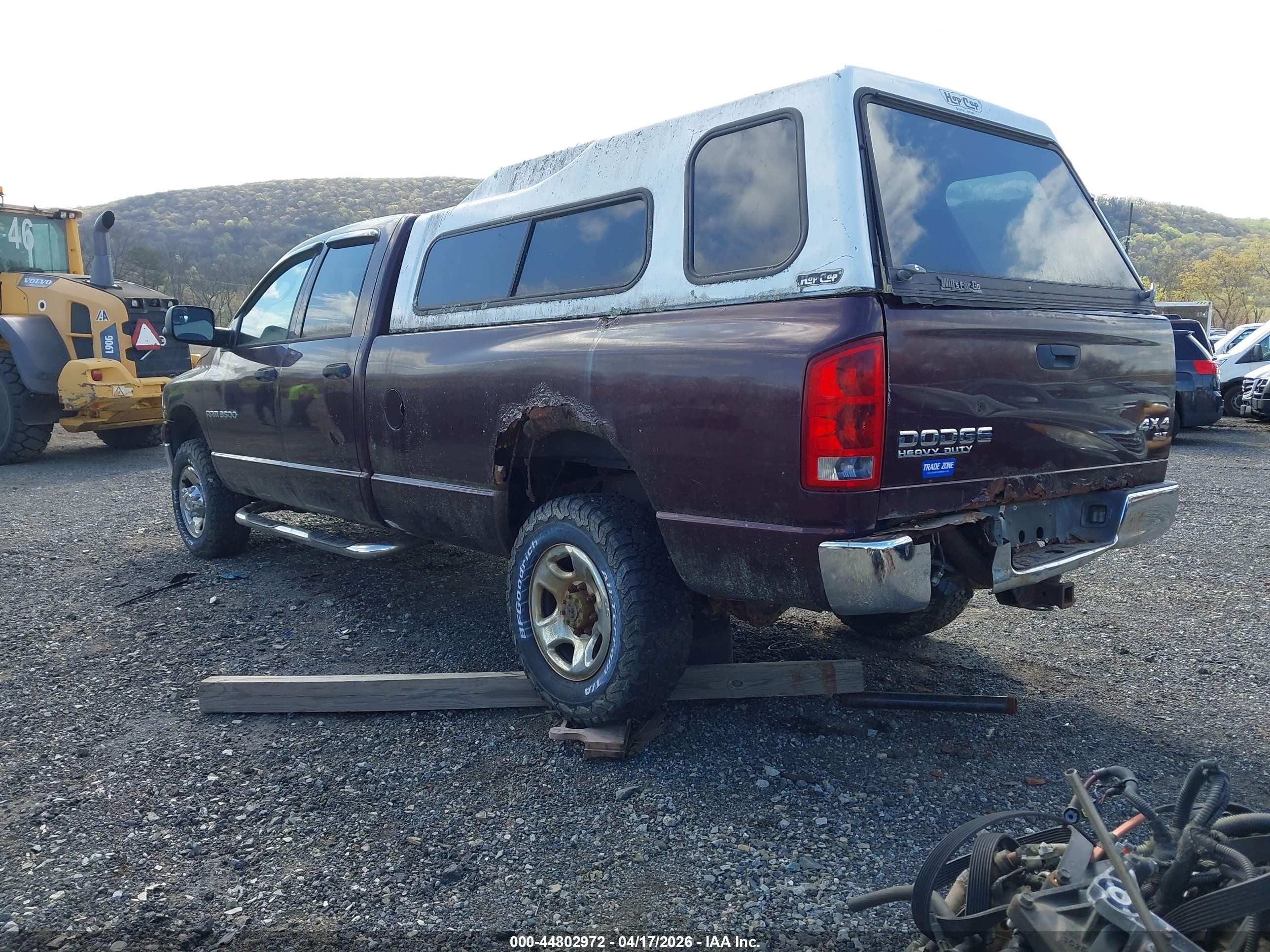 2004 Dodge Ram 3500 Slt/laramie Burgundy vin: 3D7LU38C94G100736