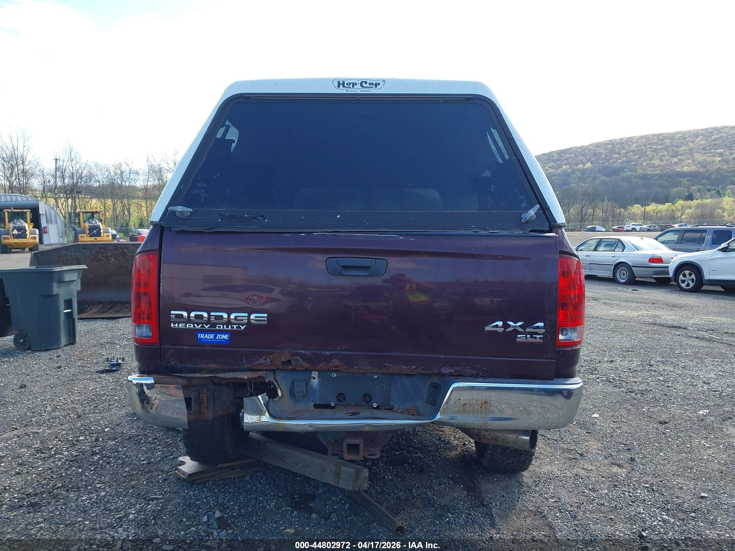 2004 Dodge Ram 3500 Slt/laramie Burgundy vin: 3D7LU38C94G100736