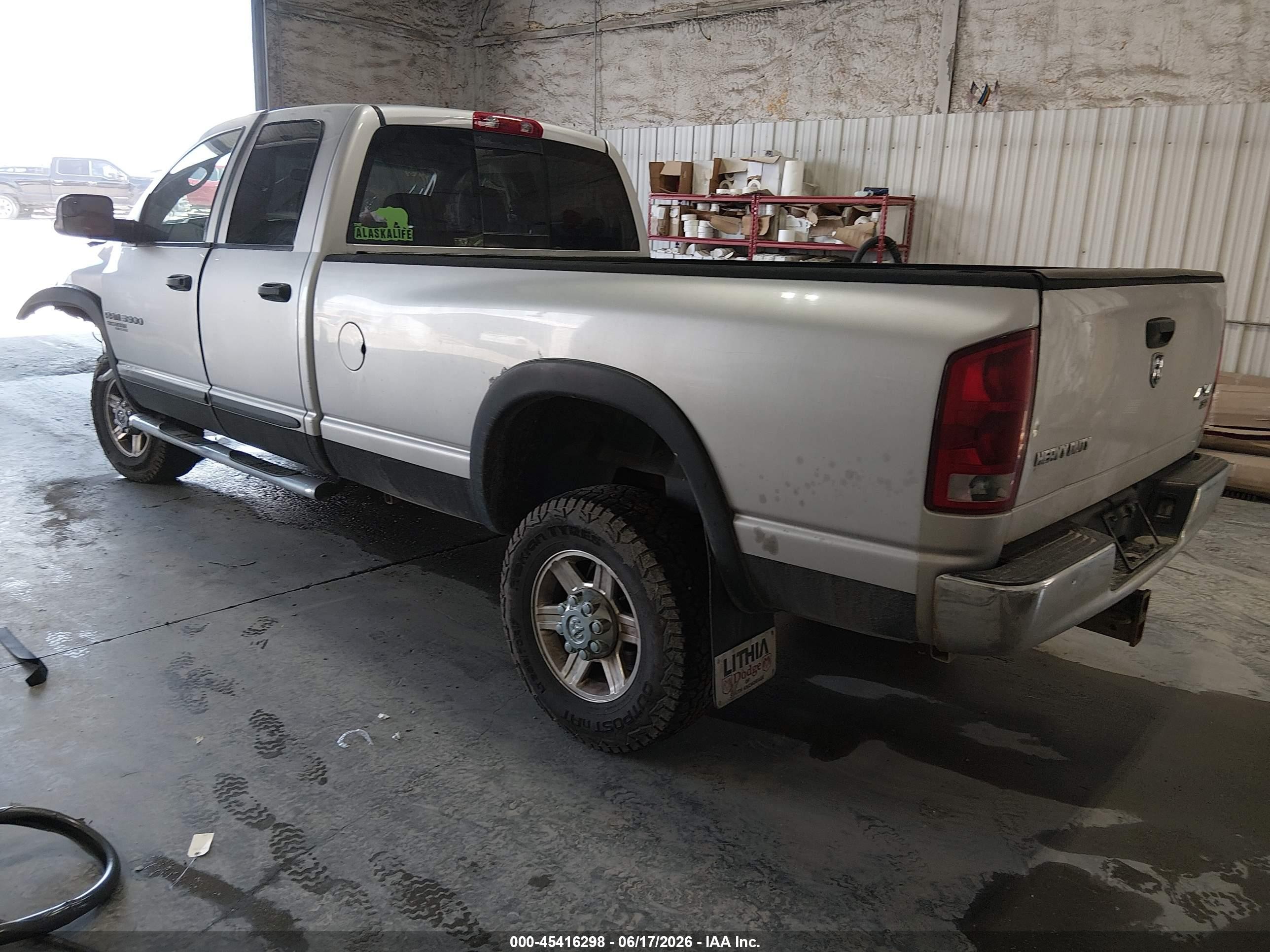 2006 Dodge Ram 3500 Slt/sport Silver vin: 3D7LX38C06G265715
