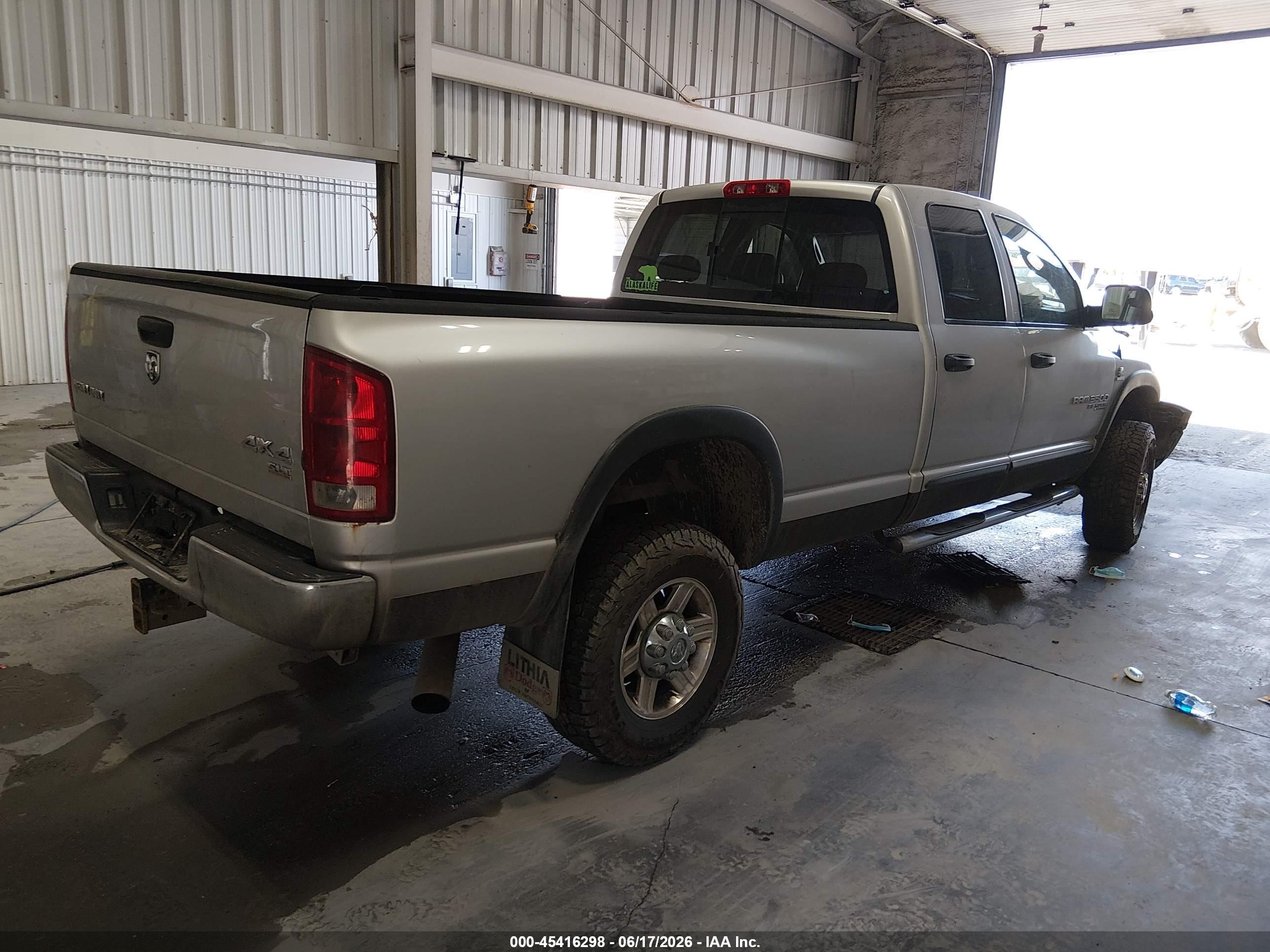 2006 Dodge Ram 3500 Slt/sport Silver vin: 3D7LX38C06G265715