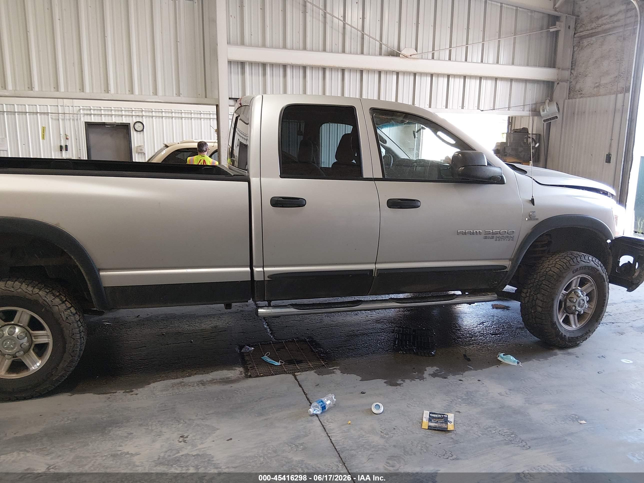 2006 Dodge Ram 3500 Slt/sport Silver vin: 3D7LX38C06G265715