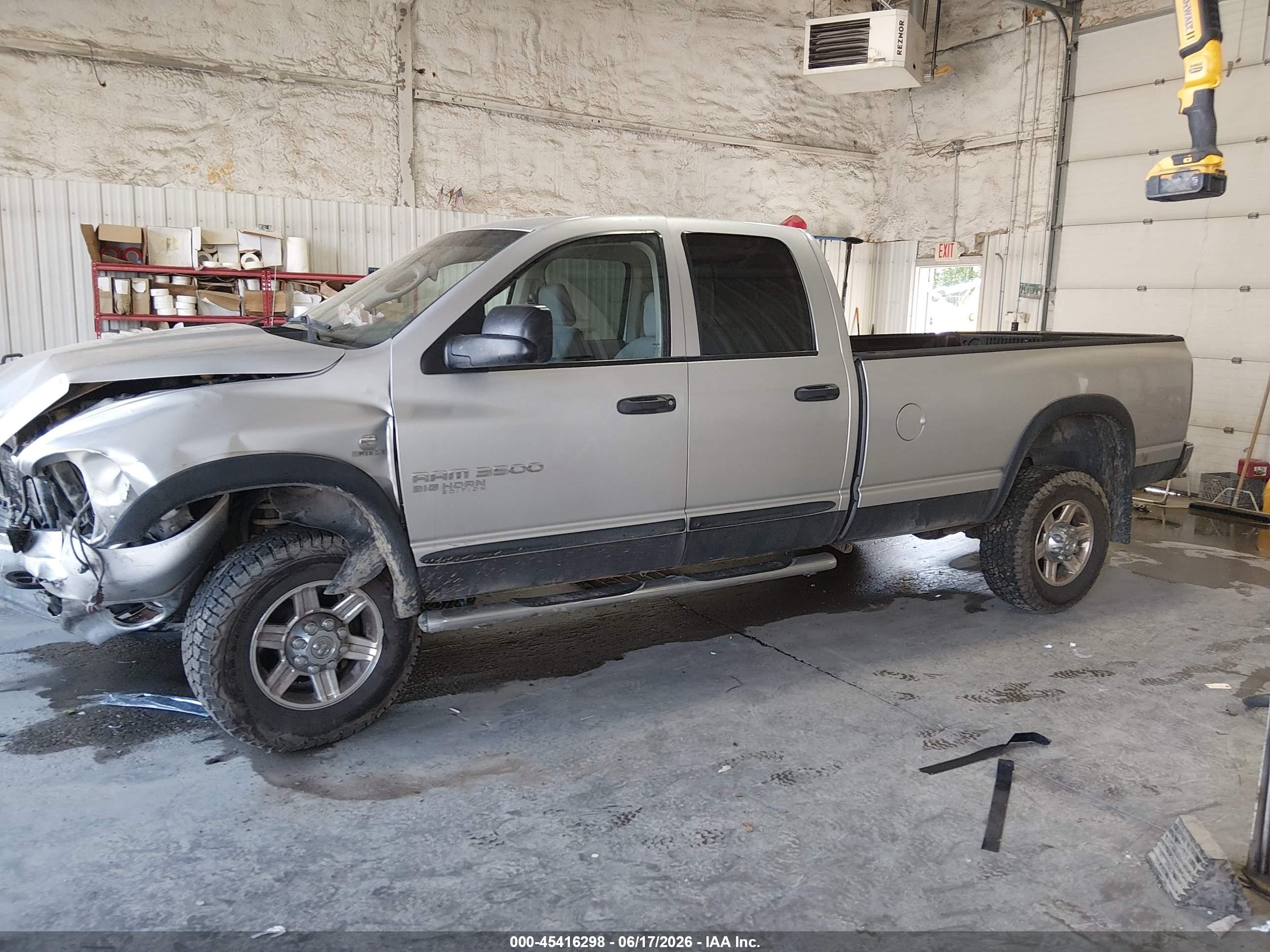 2006 Dodge Ram 3500 Slt/sport Silver vin: 3D7LX38C06G265715