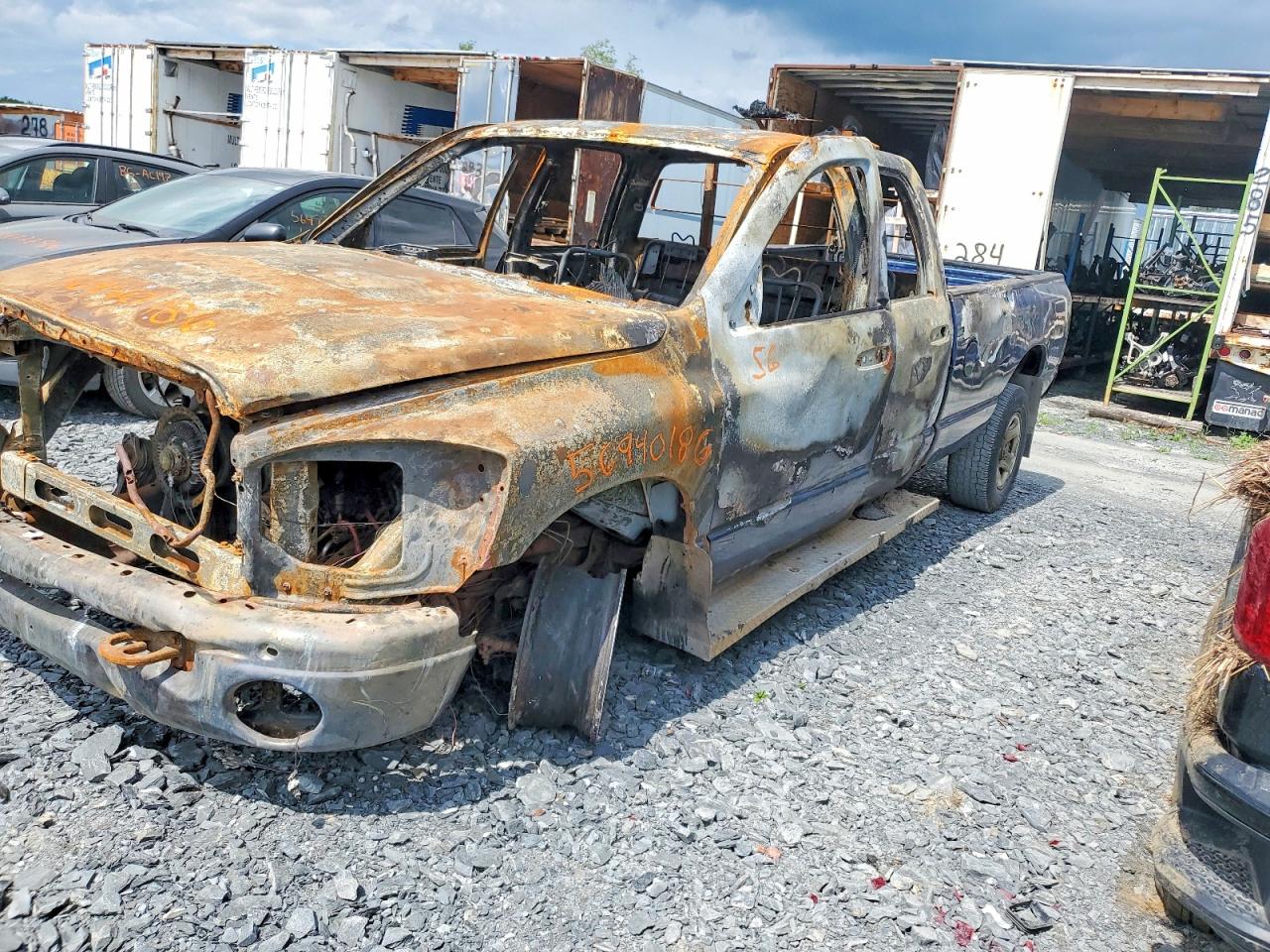 2006 Dodge Ram 3500 St Burn vin: 3D7LX38C36G160943