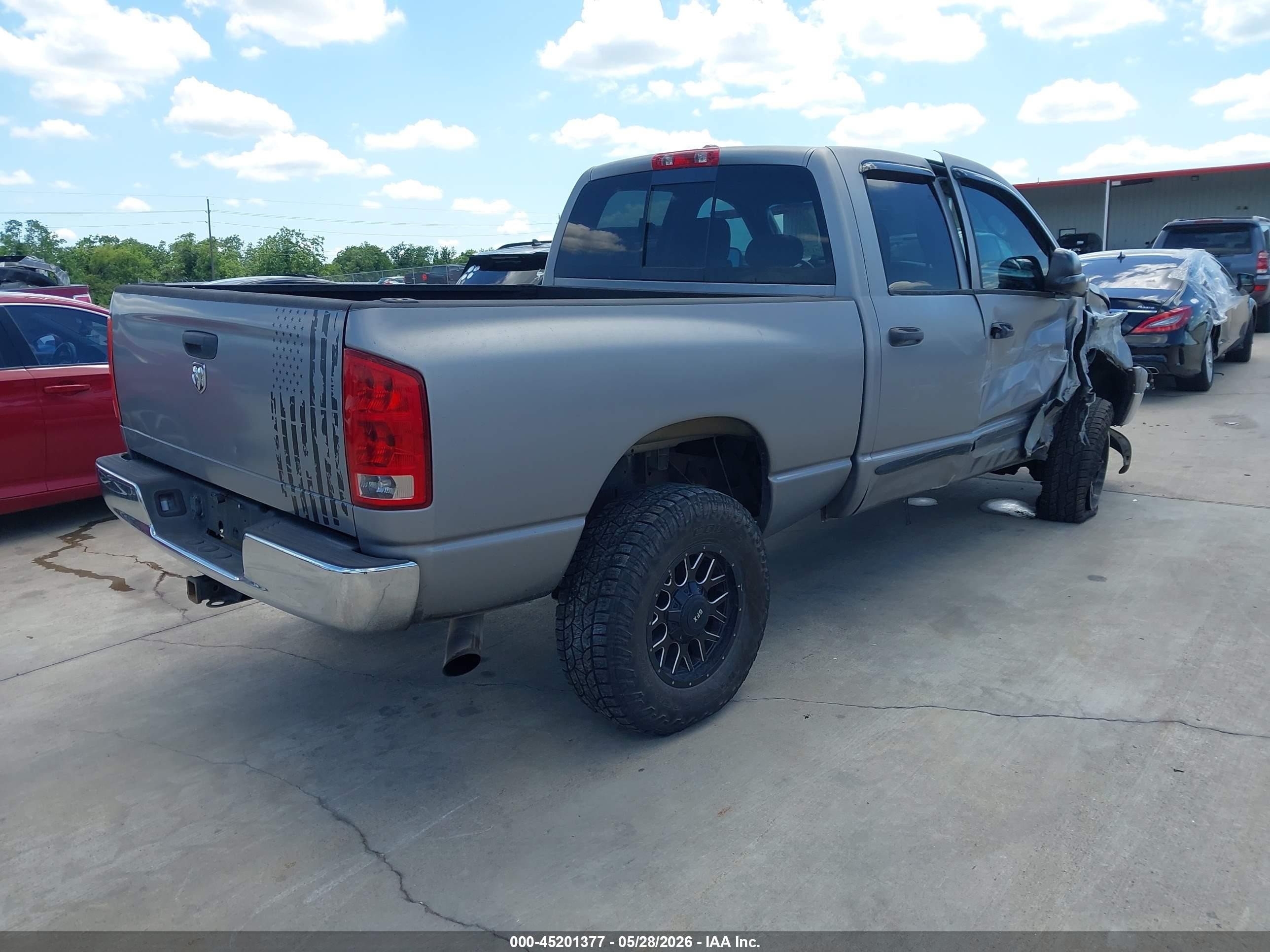 2006 Dodge Ram 3500 Slt/trx4 Off Road/sport Серый vin: 3D7LX38C36G213432