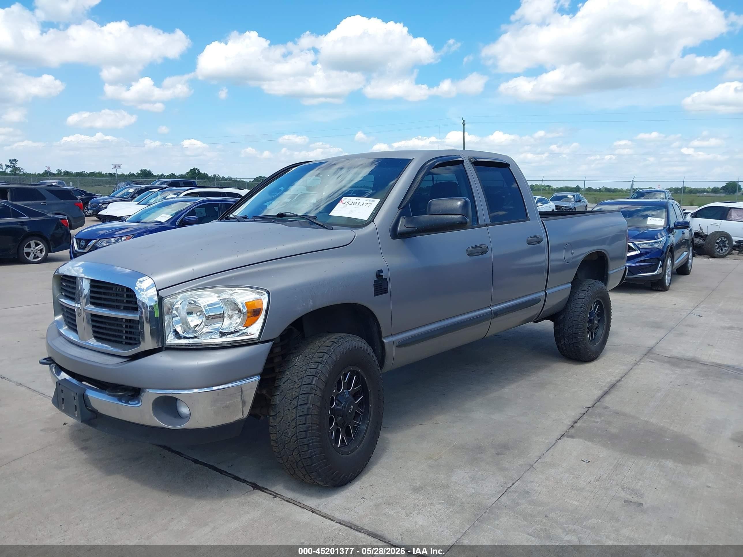 2006 Dodge Ram 3500 Slt/trx4 Off Road/sport Серый vin: 3D7LX38C36G213432