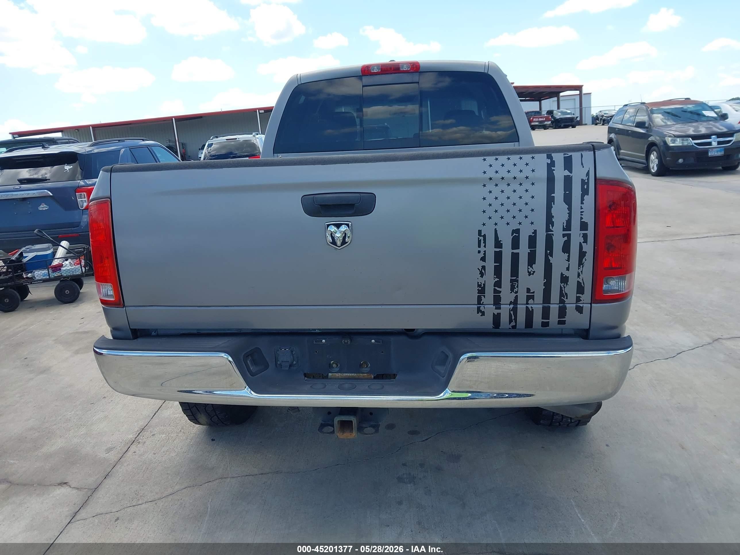 2006 Dodge Ram 3500 Slt/trx4 Off Road/sport Серый vin: 3D7LX38C36G213432