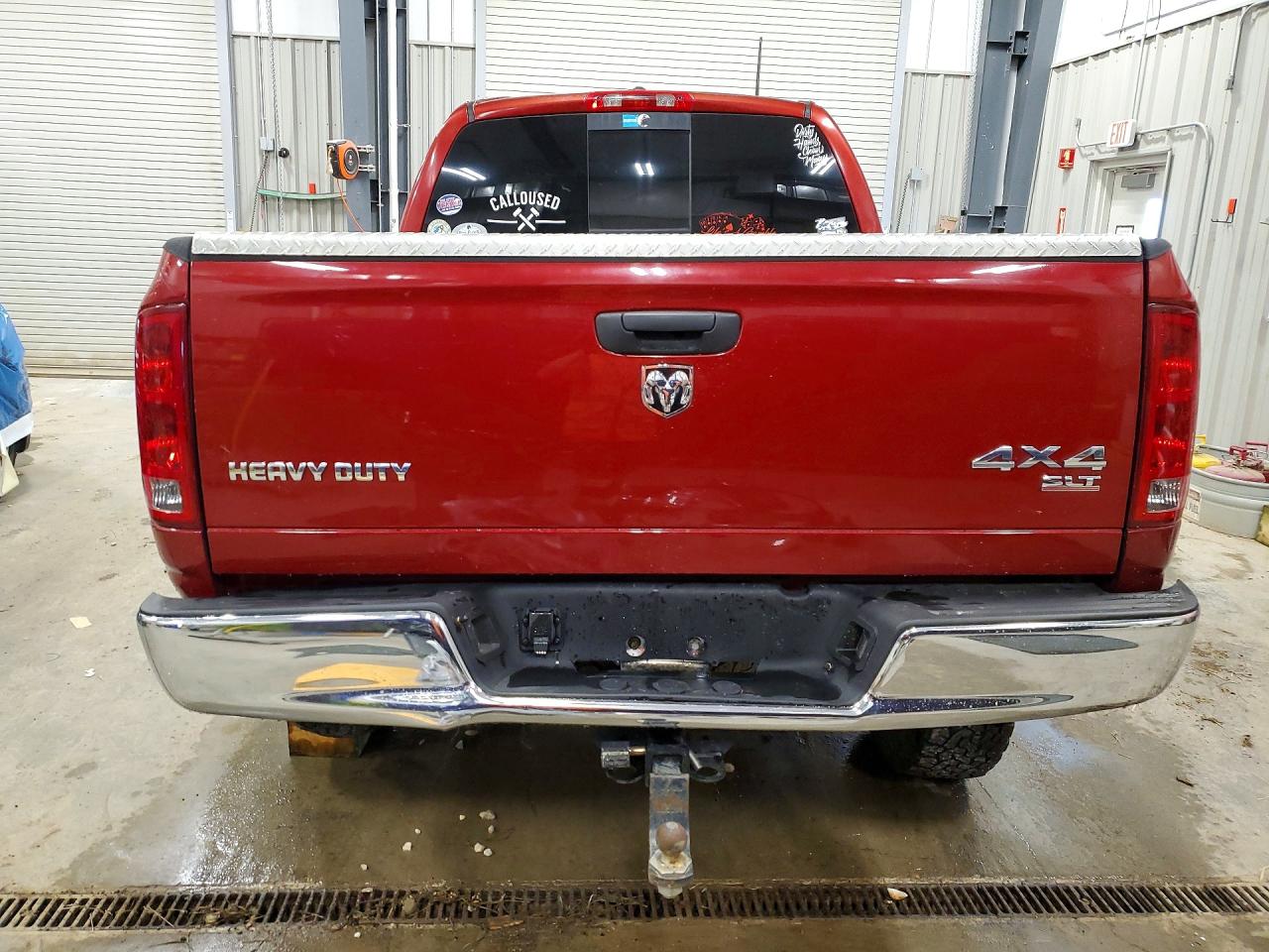 2006 Dodge Ram 3500 St Red vin: 3D7LX38C46G204223