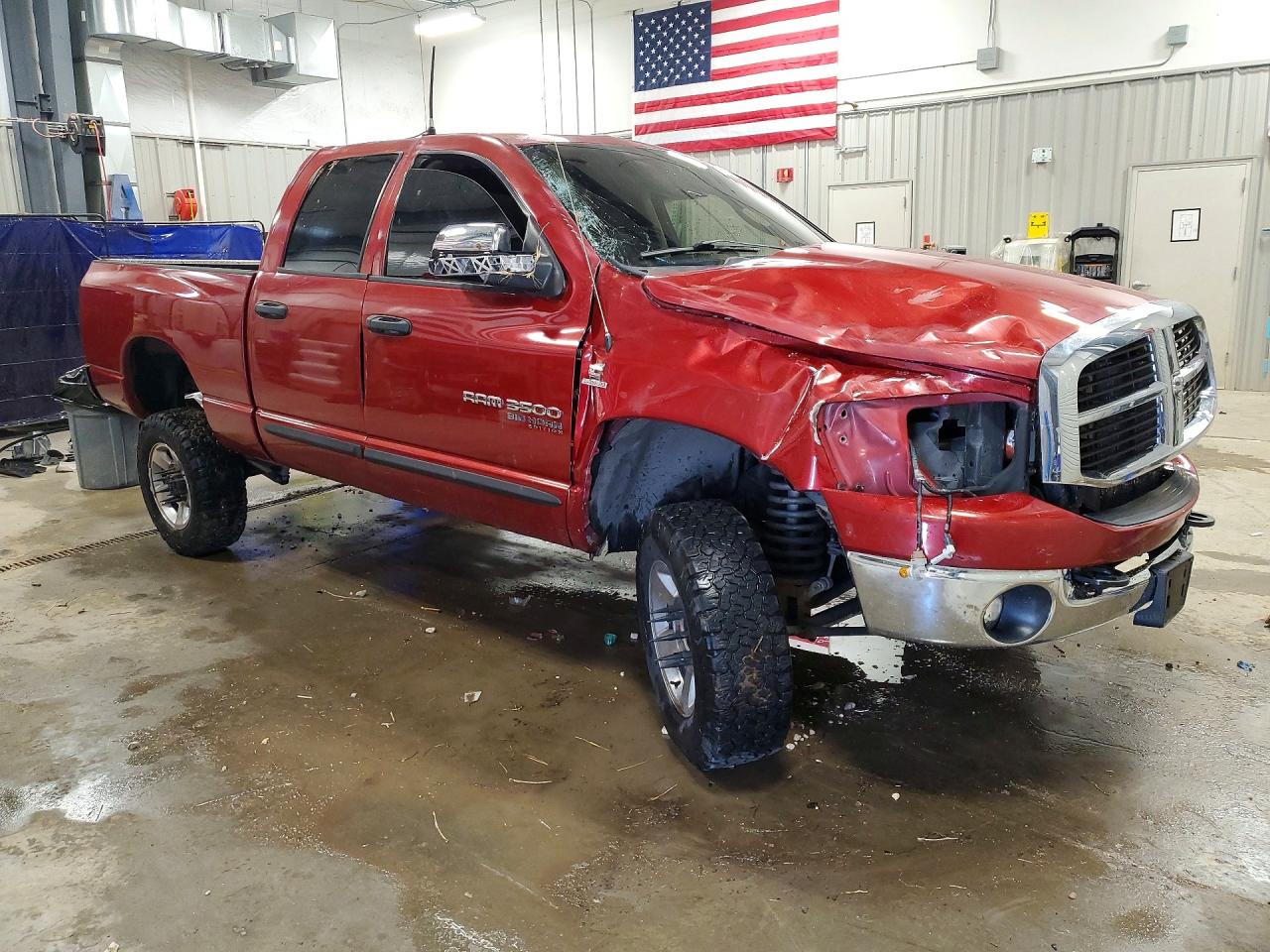 2006 Dodge Ram 3500 St Red vin: 3D7LX38C46G204223