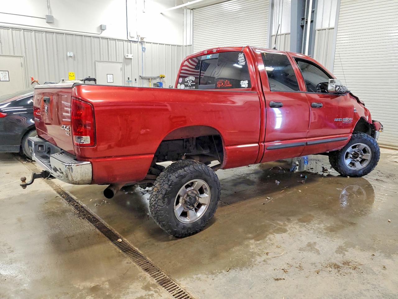 2006 Dodge Ram 3500 St Red vin: 3D7LX38C46G204223
