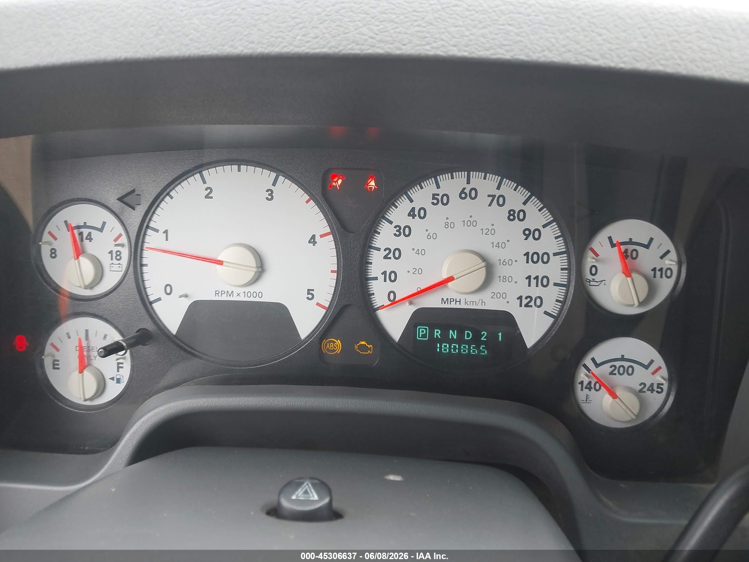 2006 Dodge Ram 3500 Slt/sport Черный vin: 3D7LX38C46G235777