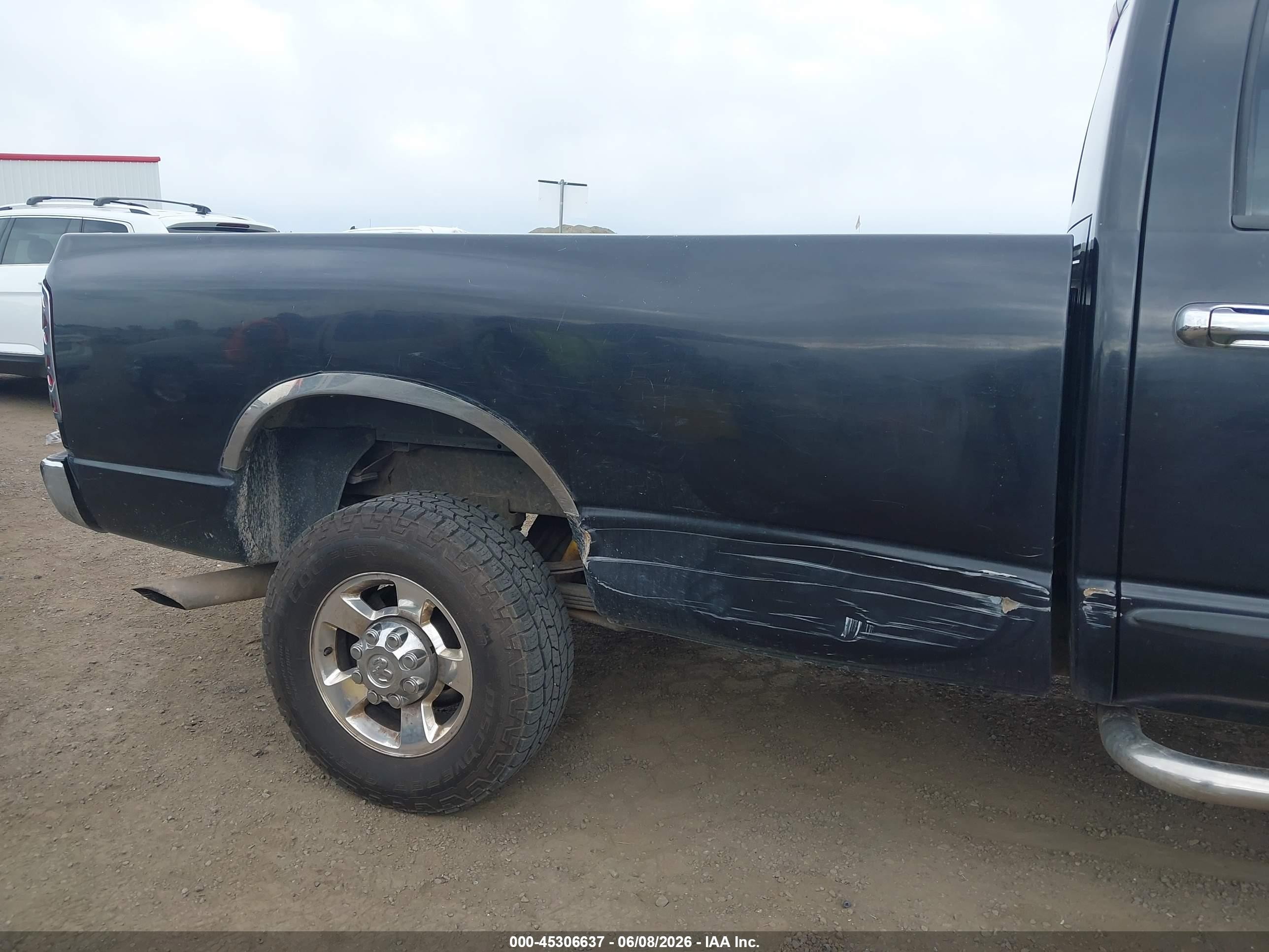 2006 Dodge Ram 3500 Slt/sport Черный vin: 3D7LX38C46G235777