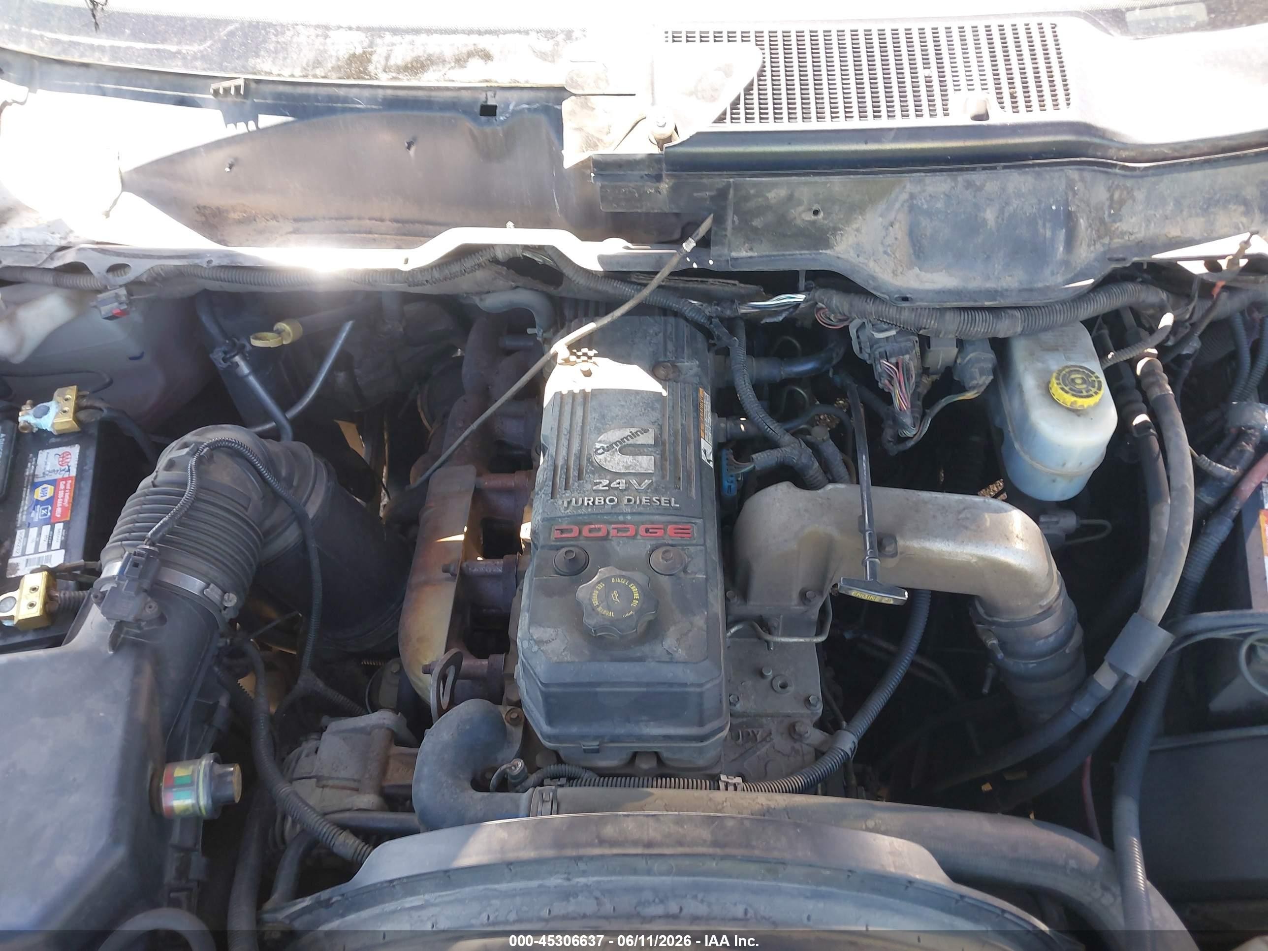 2006 Dodge Ram 3500 Slt/sport Черный vin: 3D7LX38C46G235777