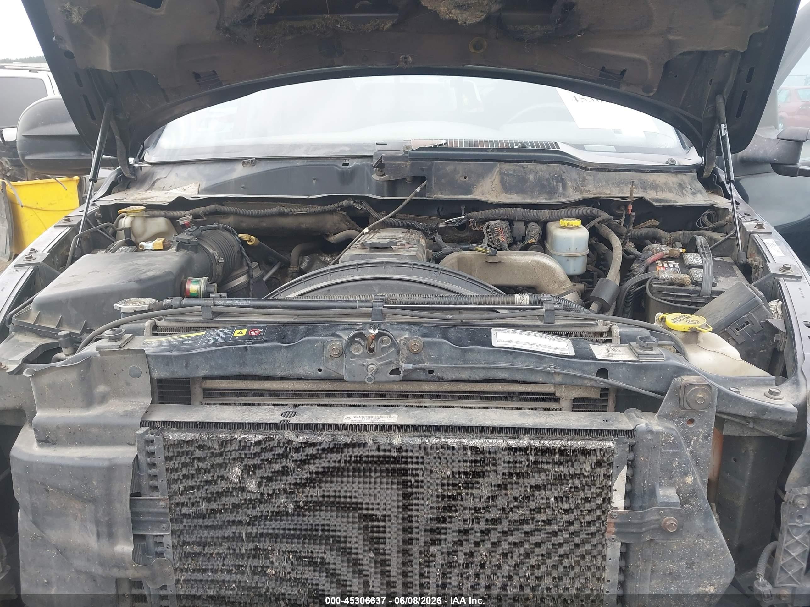 2006 Dodge Ram 3500 Slt/sport Черный vin: 3D7LX38C46G235777