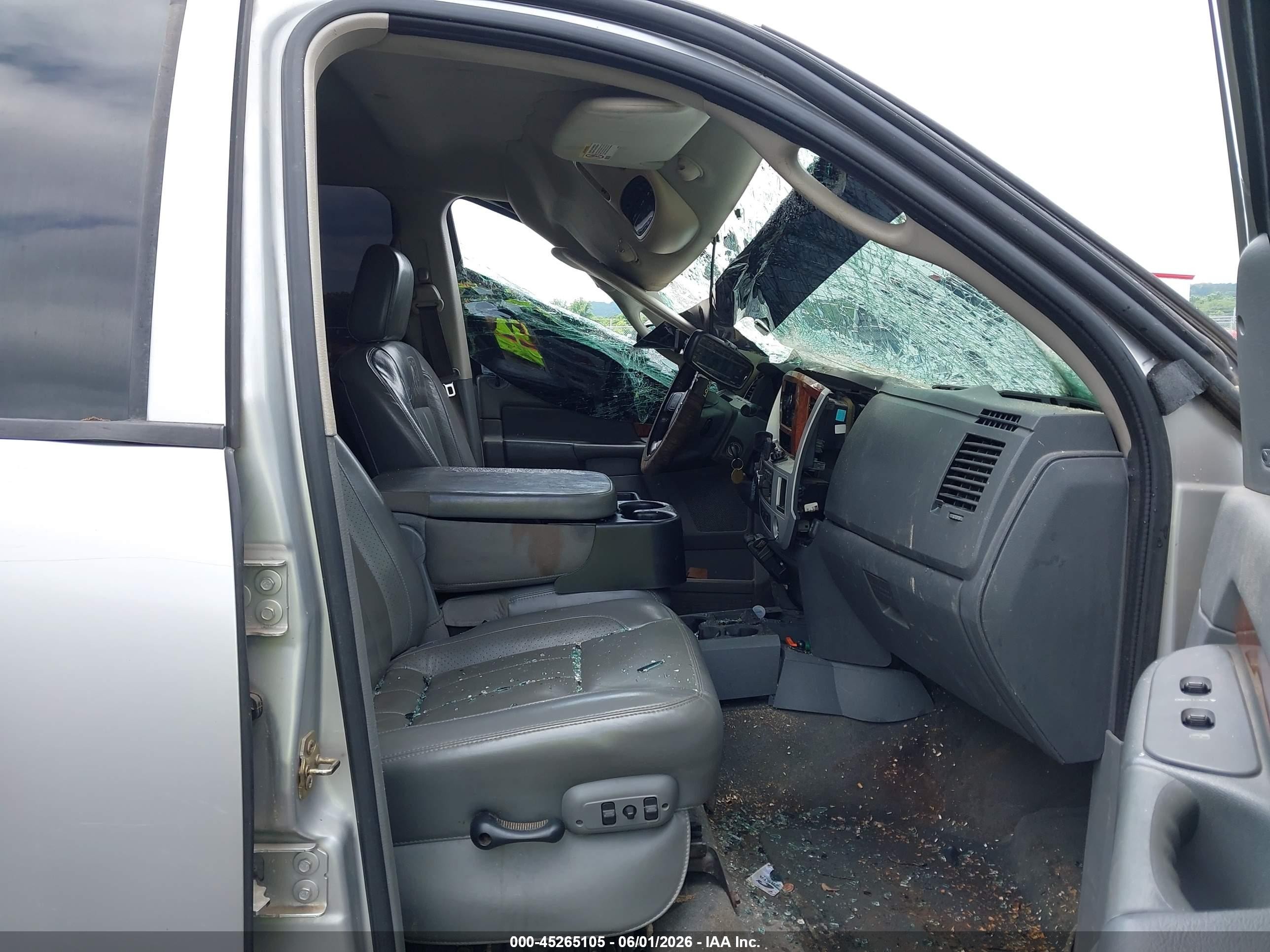 2006 Dodge Ram 3500 Laramie Gray vin: 3D7LX39C96G192892