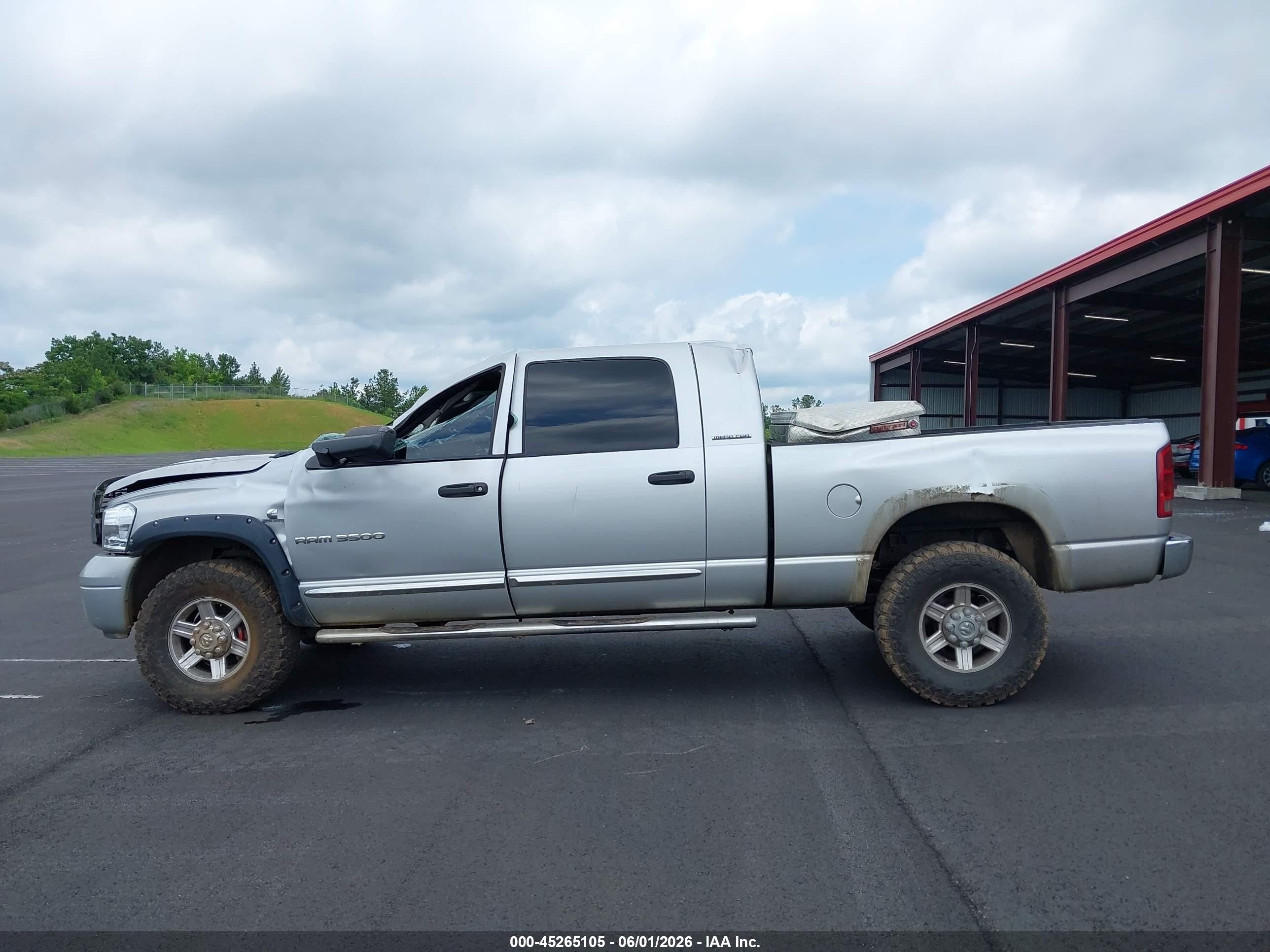 2006 Dodge Ram 3500 Laramie Gray vin: 3D7LX39C96G192892