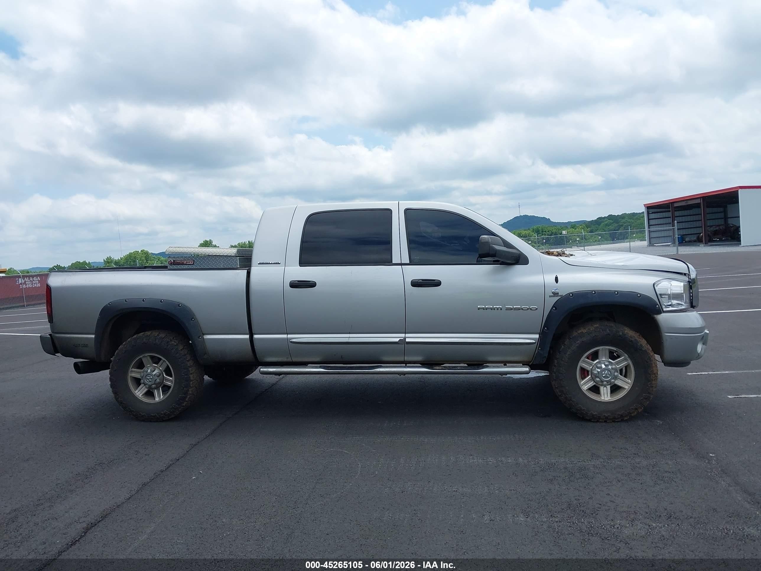 2006 Dodge Ram 3500 Laramie Gray vin: 3D7LX39C96G192892