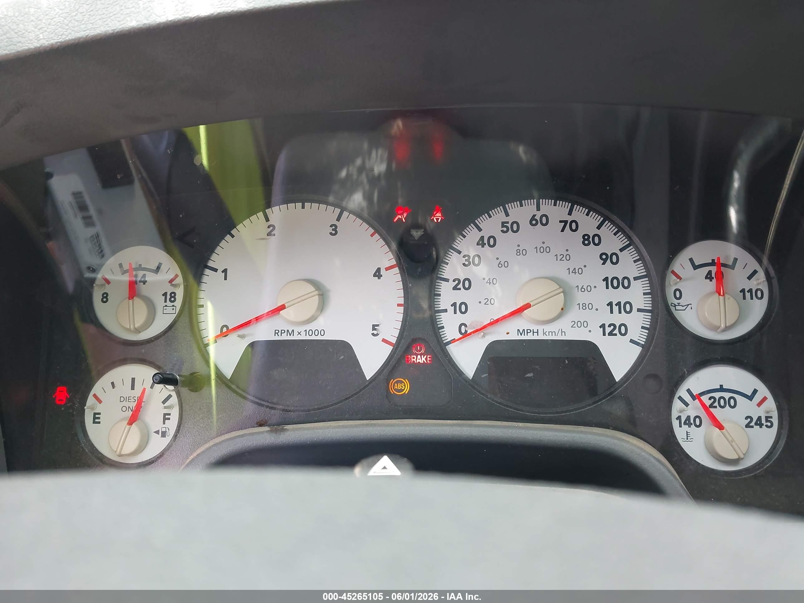 2006 Dodge Ram 3500 Laramie Gray vin: 3D7LX39C96G192892