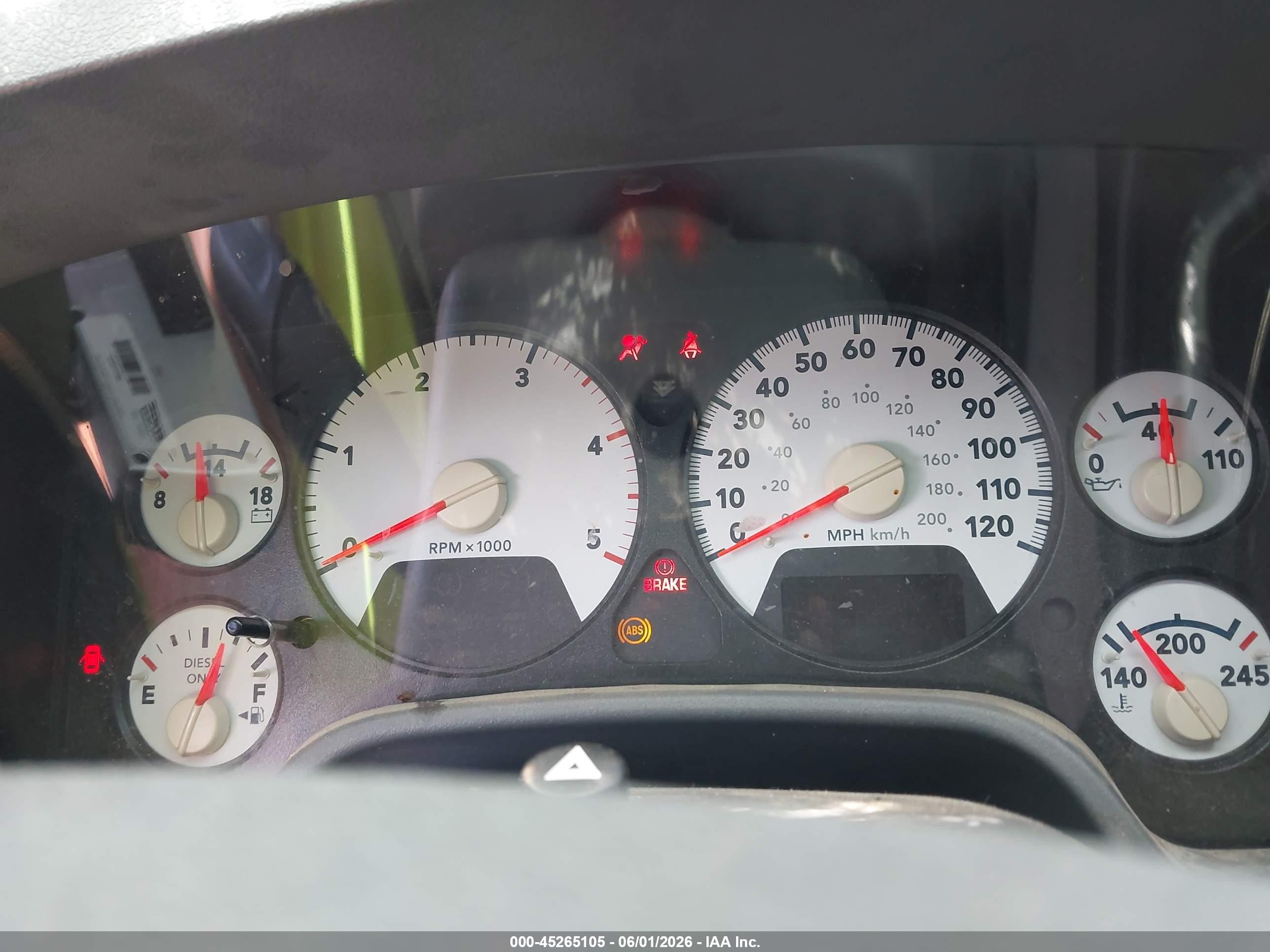 2006 Dodge Ram 3500 Laramie Gray vin: 3D7LX39C96G192892