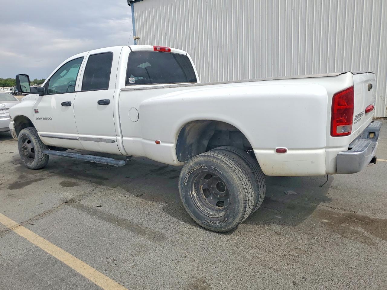 2004 Dodge Ram 3500 St White vin: 3D7MU48664G173759