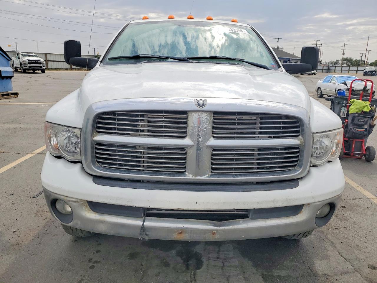 2004 Dodge Ram 3500 St White vin: 3D7MU48664G173759