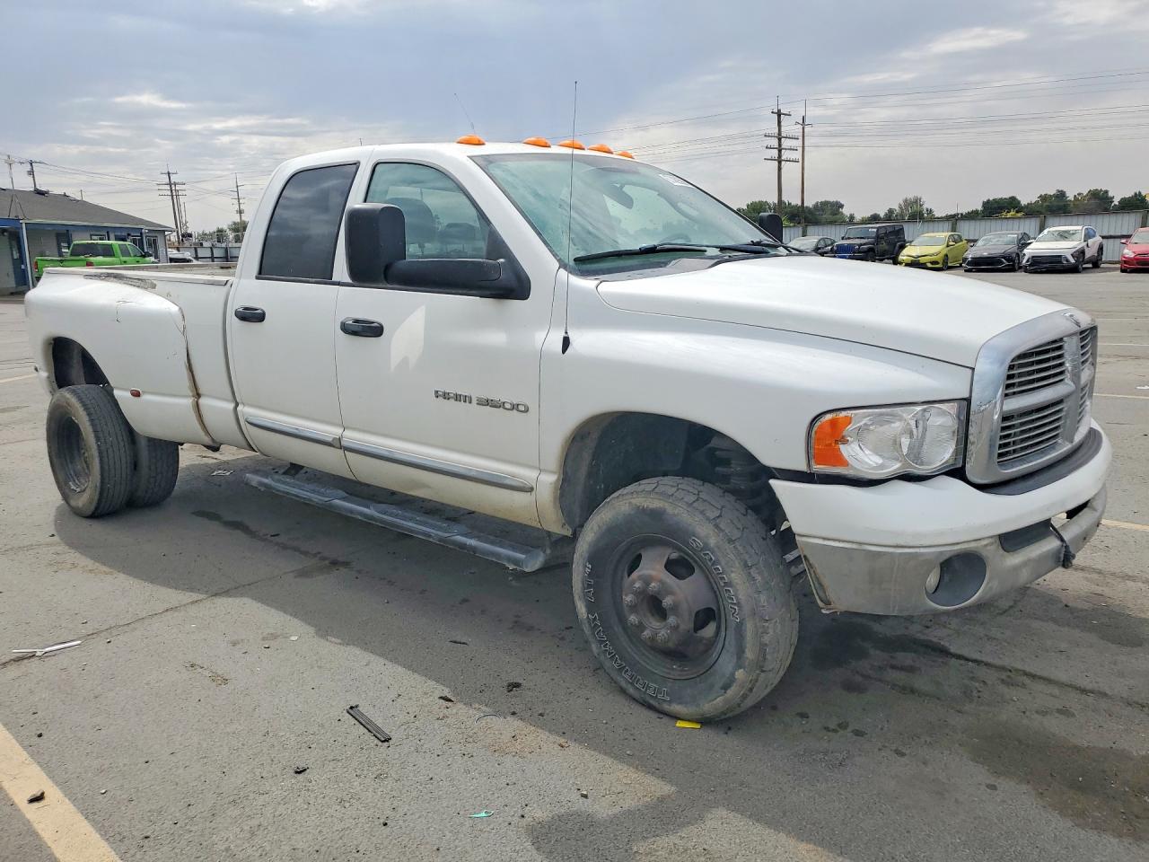 2004 Dodge Ram 3500 St White vin: 3D7MU48664G173759