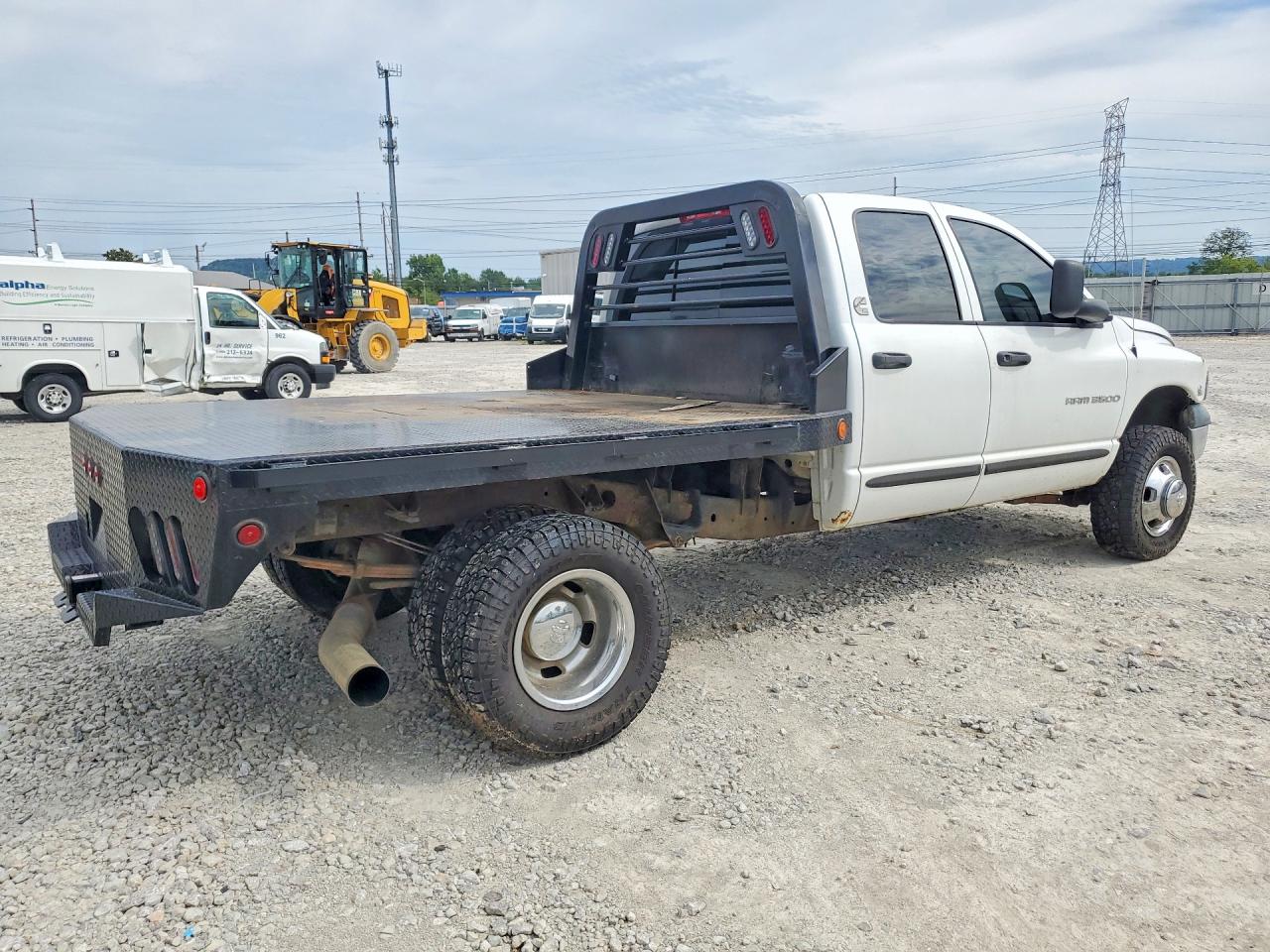2003 Dodge Ram 3500 St White vin: 3D7MU48C43G762846