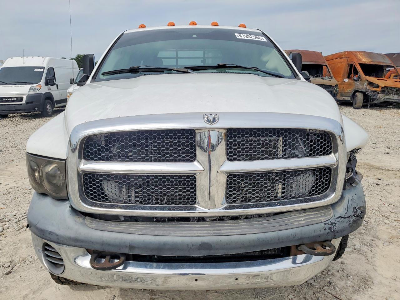 2003 Dodge Ram 3500 St White vin: 3D7MU48C43G762846