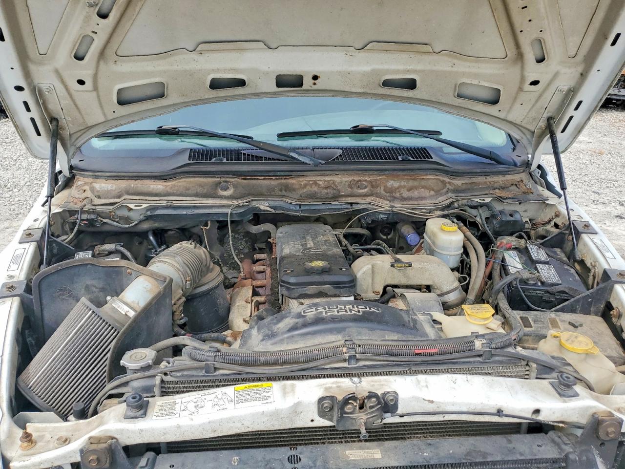 2003 Dodge Ram 3500 St White vin: 3D7MU48C43G762846